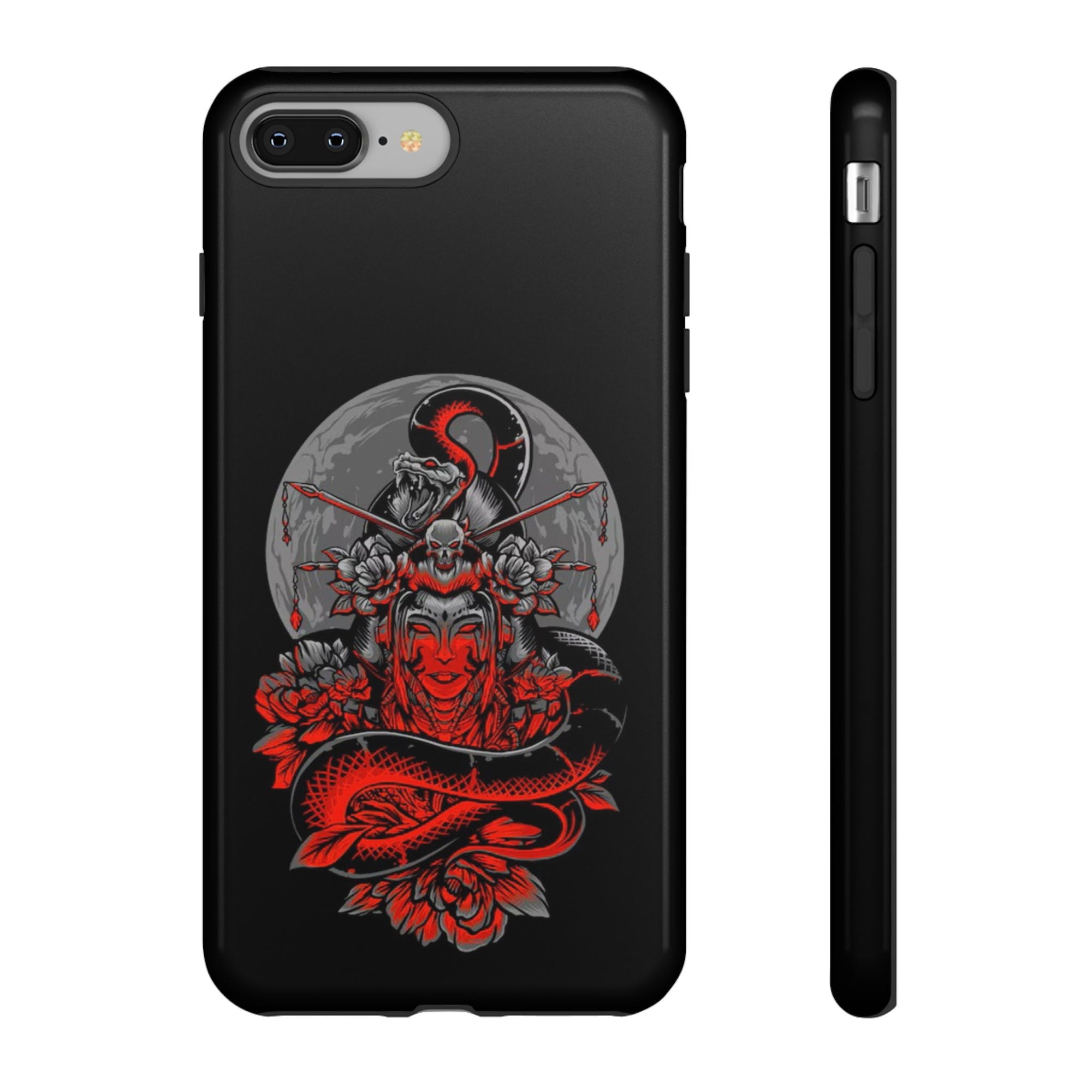 Tough Cases for iPhone, Dragon & Warrior Design, Durable Phone Protection, Perfect Gift for Tech Lovers, Unique Gifting
