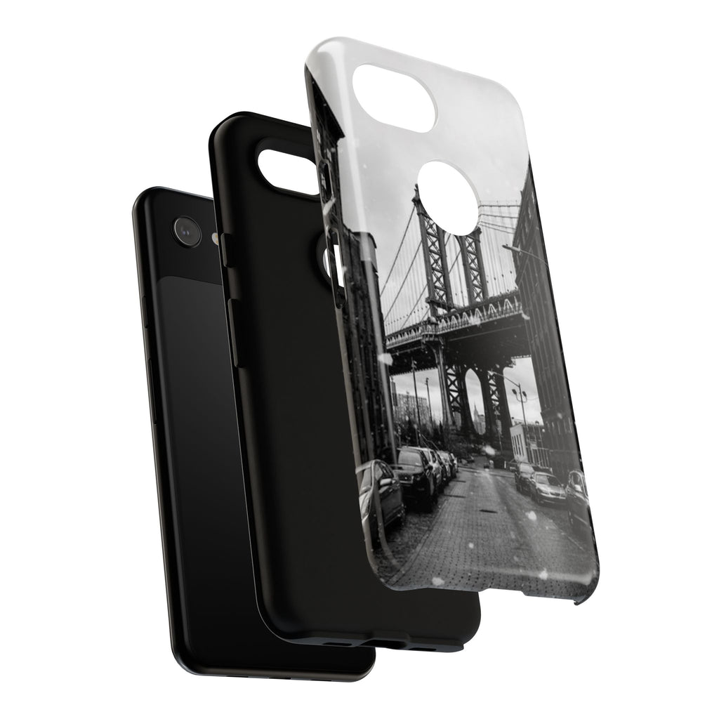 Black and White Phone Case with Iconic Bridge Design, Tough Cases for Photography Lovers, Unique Gift for Travelers, Stylish Everyday [...]