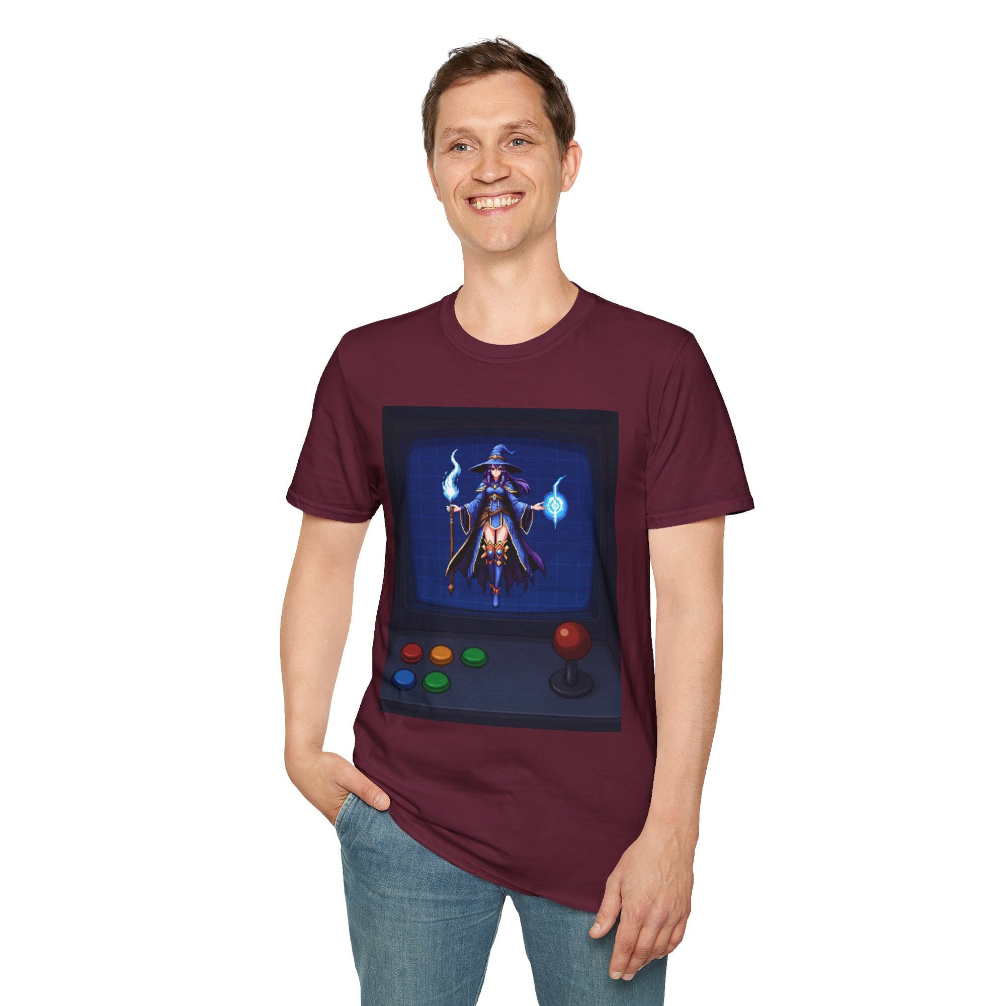 Retro Gamer Unisex T-Shirt - Perfect Gift for Gamers, Video Game Lovers, Game Night, Casual Wear, Fun Tees