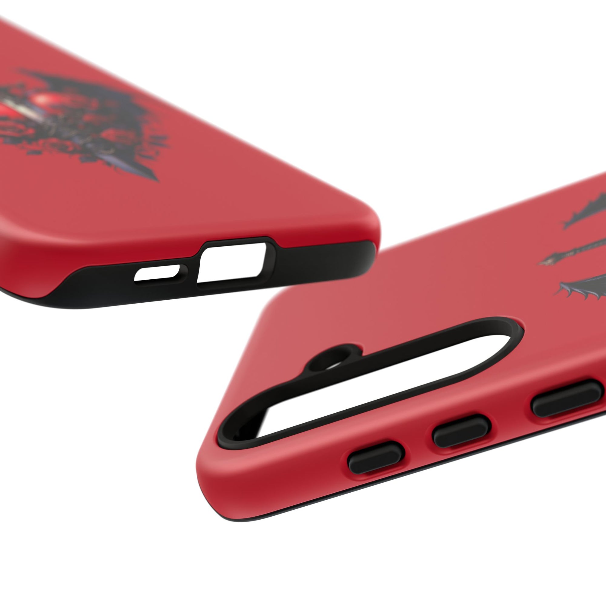 Tough Cases - Gothic Heart Phone Case, Edgy Accessories for Him, Unique Gifts for Her, Valentine's Day, Birthday, Artsy Phone Cover