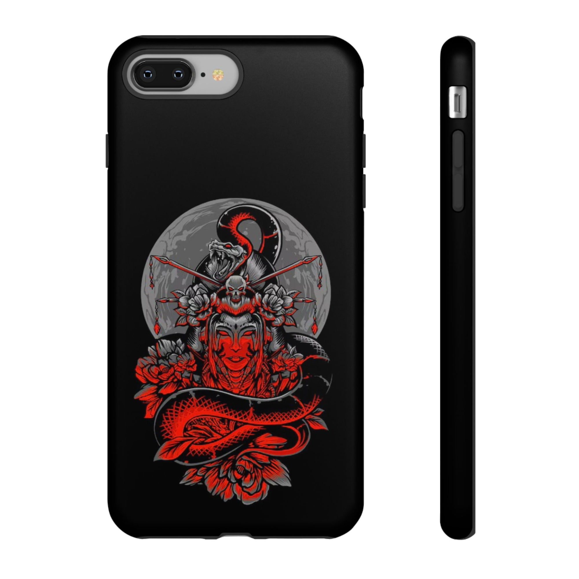 Tough Cases for iPhone, Dragon & Warrior Design, Durable Phone Protection, Perfect Gift for Tech Lovers, Unique Gifting
