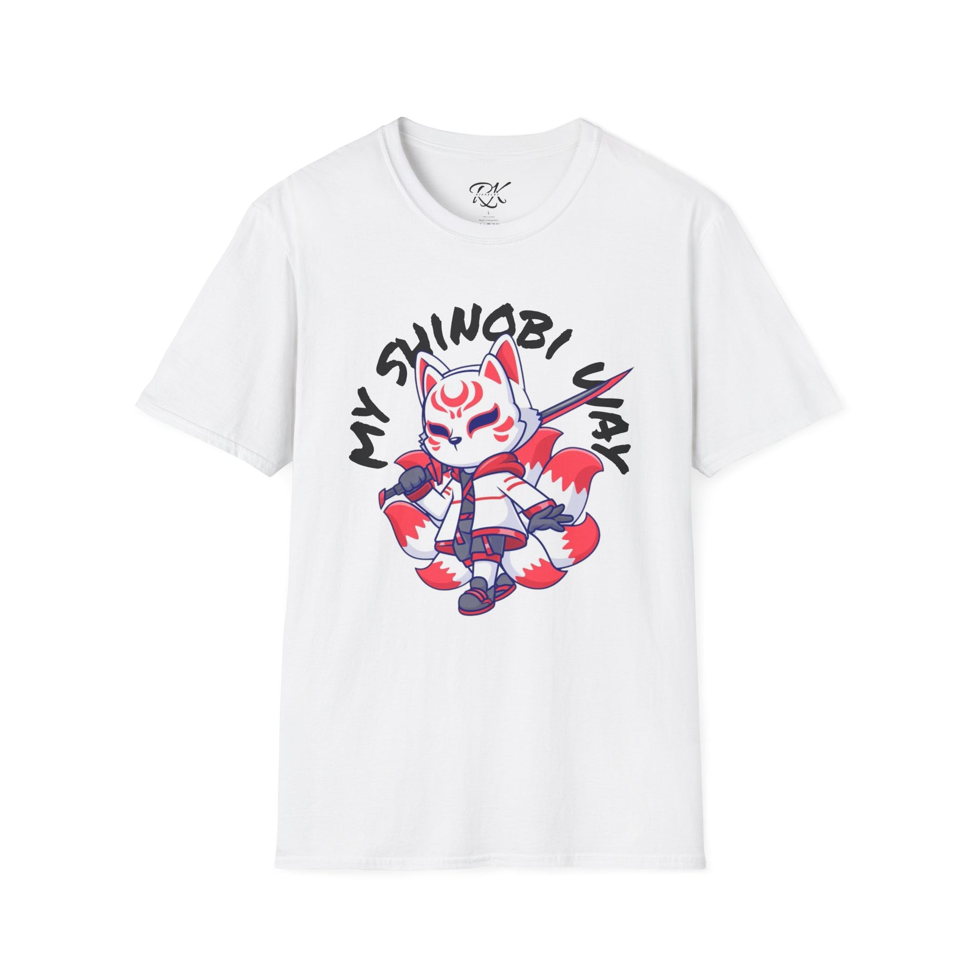 Unisex Anime T-Shirt - 'My Shinobi Pal' Graphic Tee, Comfortable Streetwear, Gift for Anime Lovers, Casual Wear, Stylish Outfit