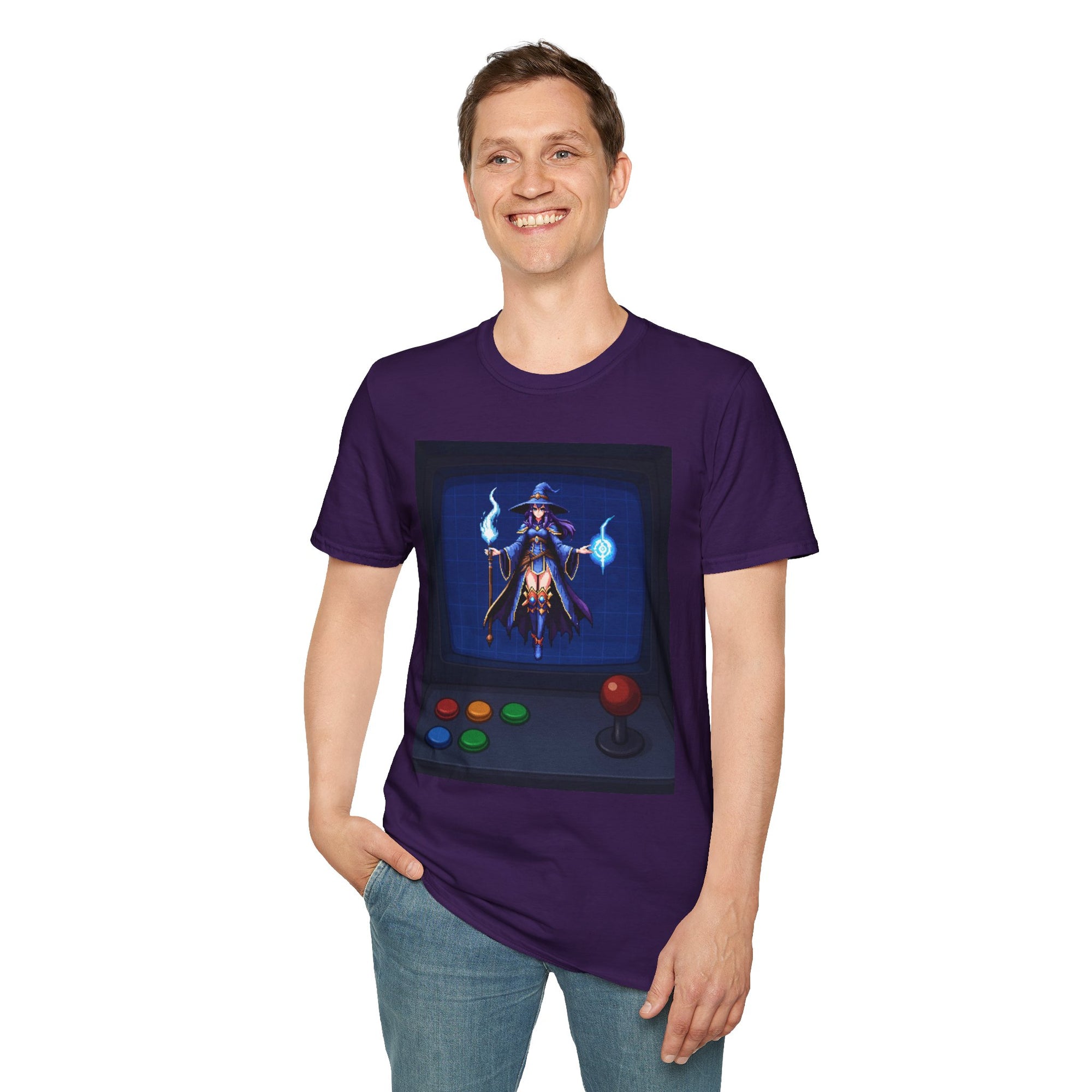 Retro Gamer Unisex T-Shirt - Perfect Gift for Gamers, Video Game Lovers, Game Night, Casual Wear, Fun Tees