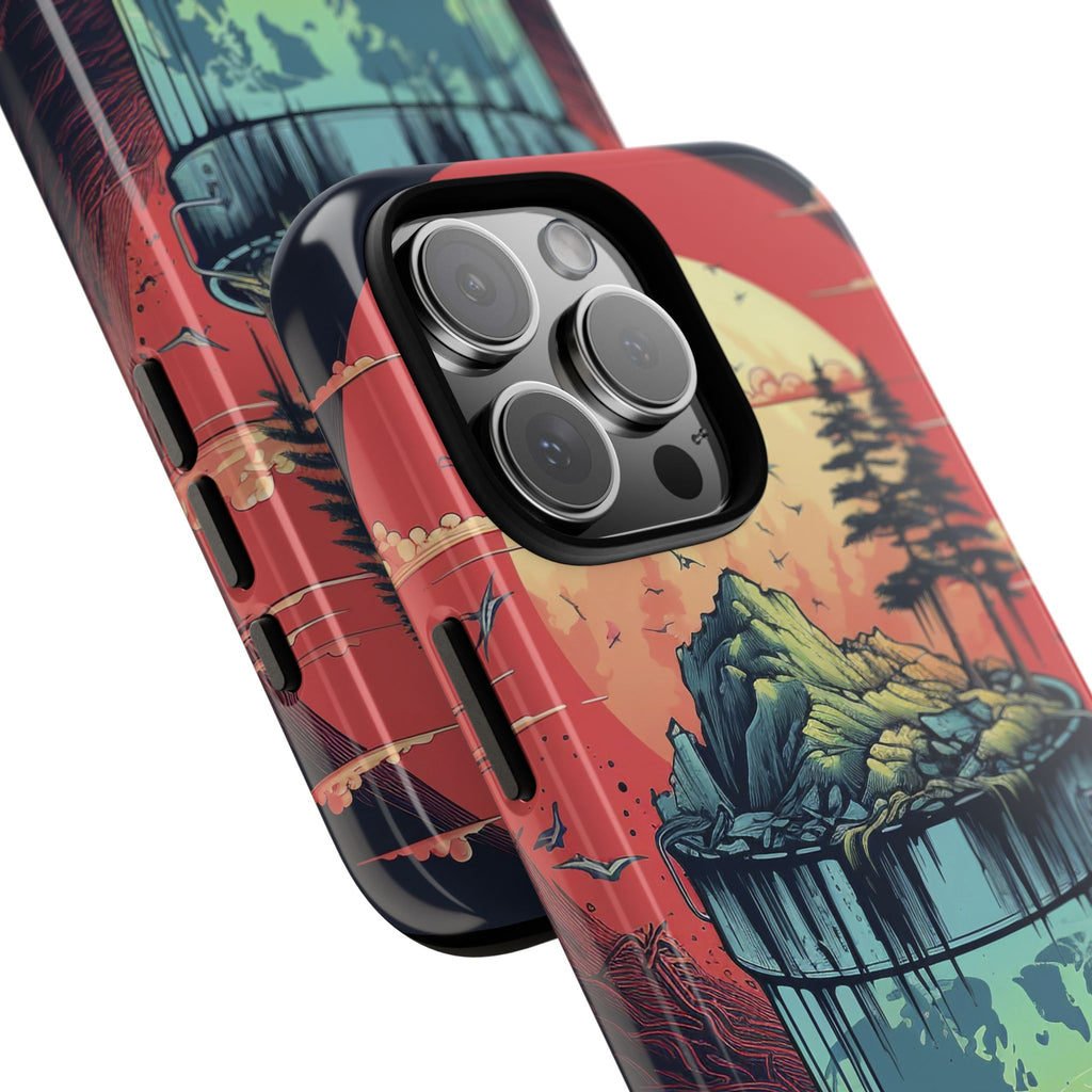Vibrant Nature-Themed Phone Case, Tough Cases for Adventurers, Eco-Friendly, Trendy Phone Accessory, Great Gift for Nature Lovers