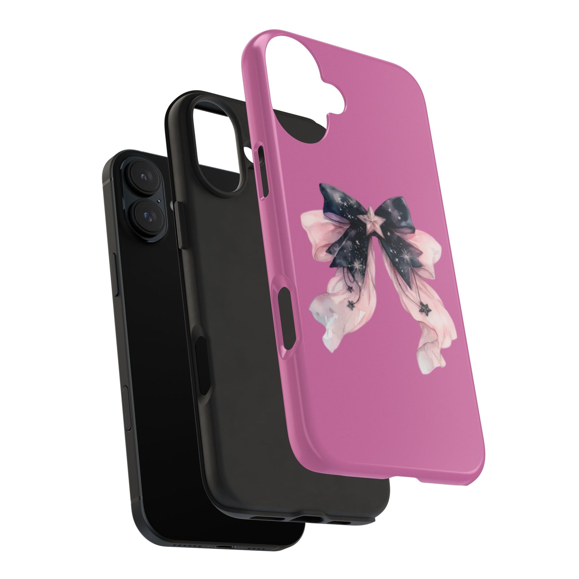 Pink Ribbon Tough Phone Cases, Galaxy Phone Covers, Chic Phone Protection, Ideal Gift for Her, Stylish Tech Accessories