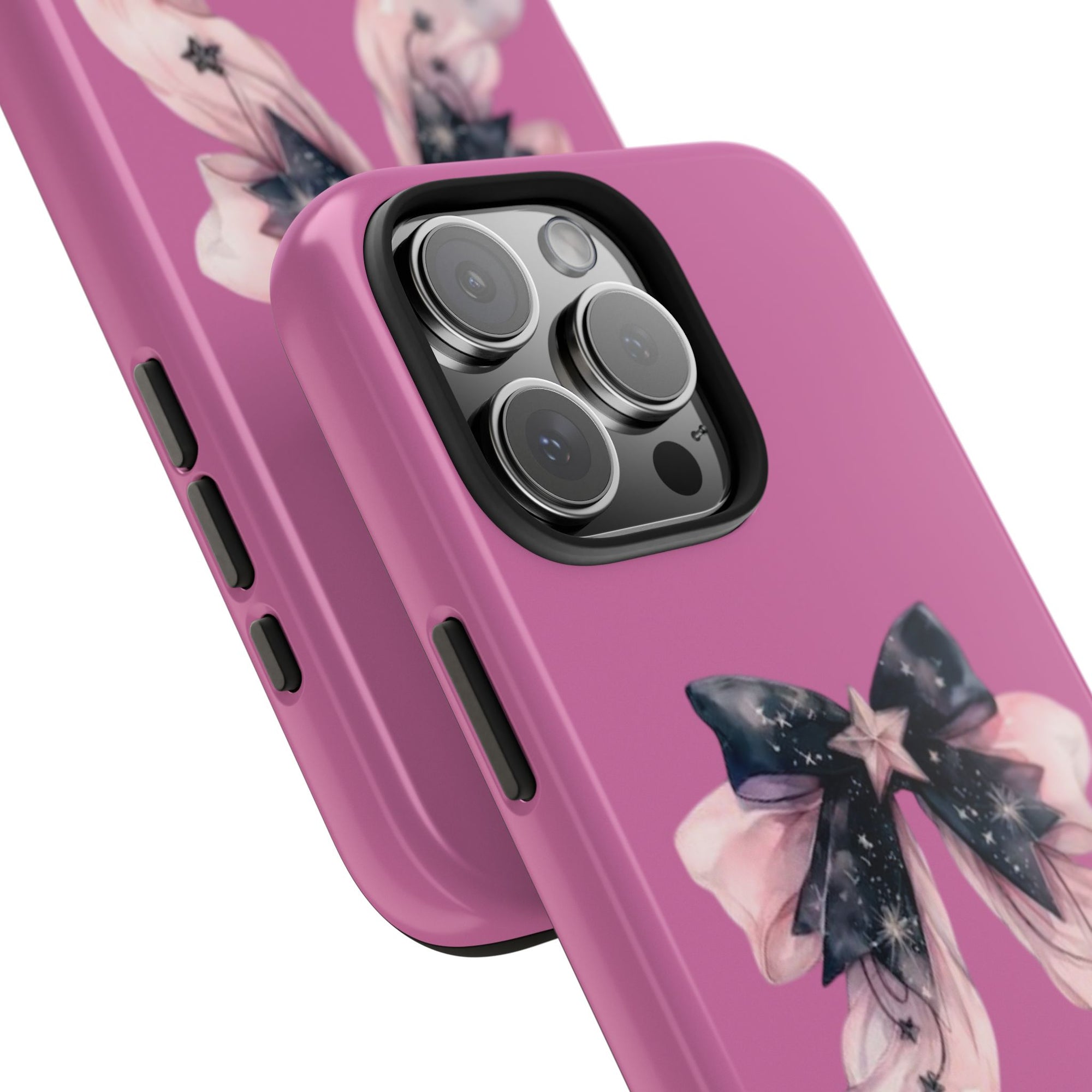 Pink Ribbon Tough Phone Cases, Galaxy Phone Covers, Chic Phone Protection, Ideal Gift for Her, Stylish Tech Accessories