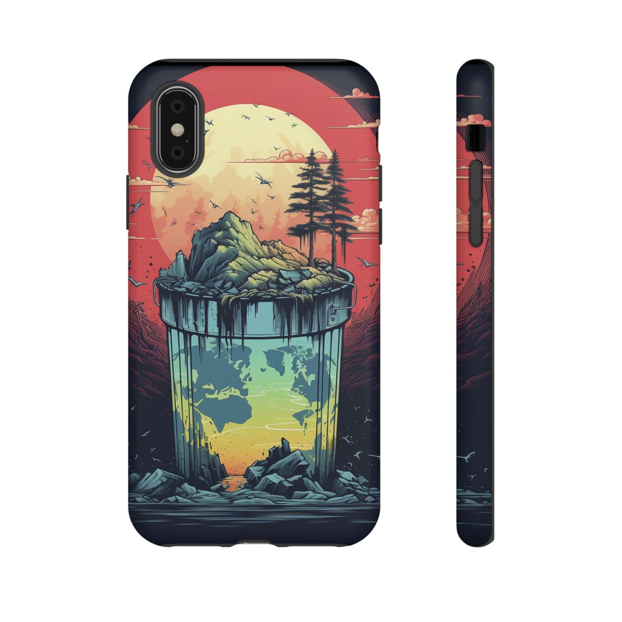 Vibrant Nature-Themed Phone Case, Tough Cases for Adventurers, Eco-Friendly, Trendy Phone Accessory, Great Gift for Nature Lovers