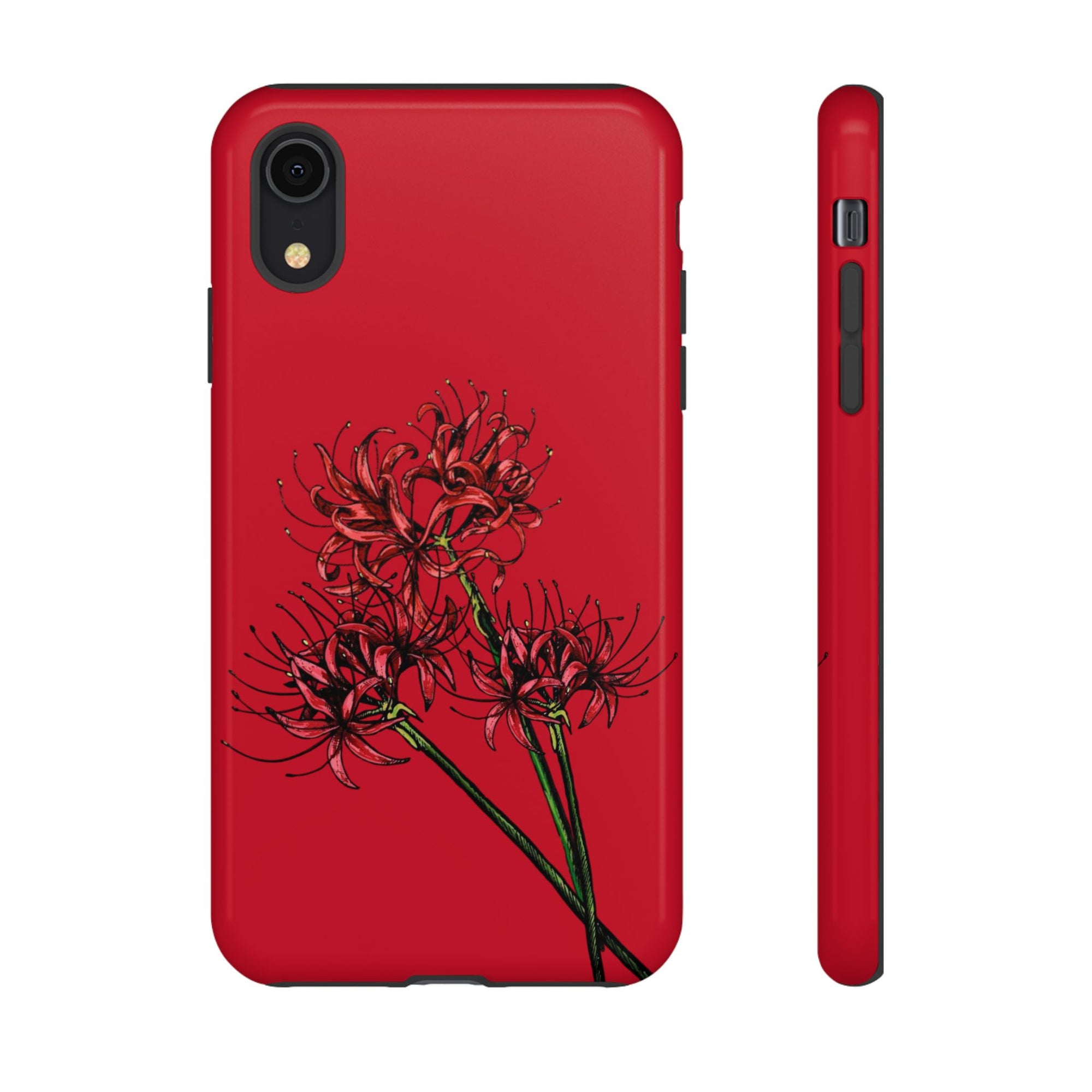 Floral Phone Case, Cute Durable Case for Plants Lovers, Stylish Tech Accessories, Gift for Her, Autumn Decor