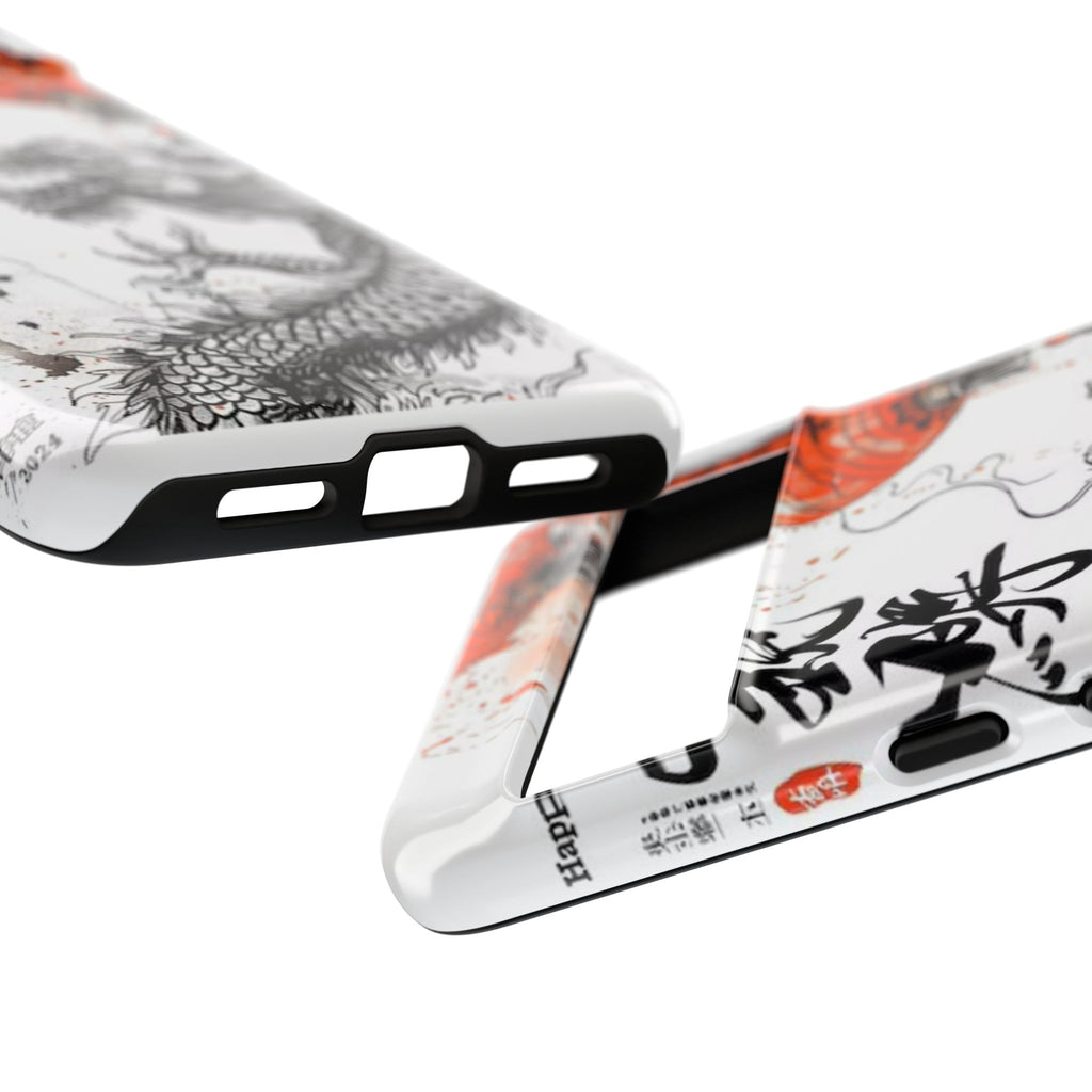 Dragon Design Phone Case, Tough Cases with Chinese Art for Unique Style, Gift for Art Lovers, Phone Protection, Trendy Accessories