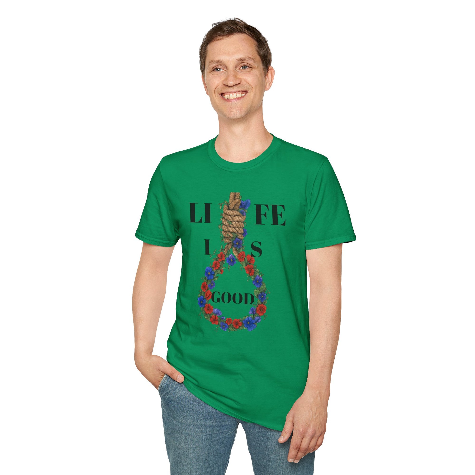 Life Is Good Unisex Softstyle T-Shirt