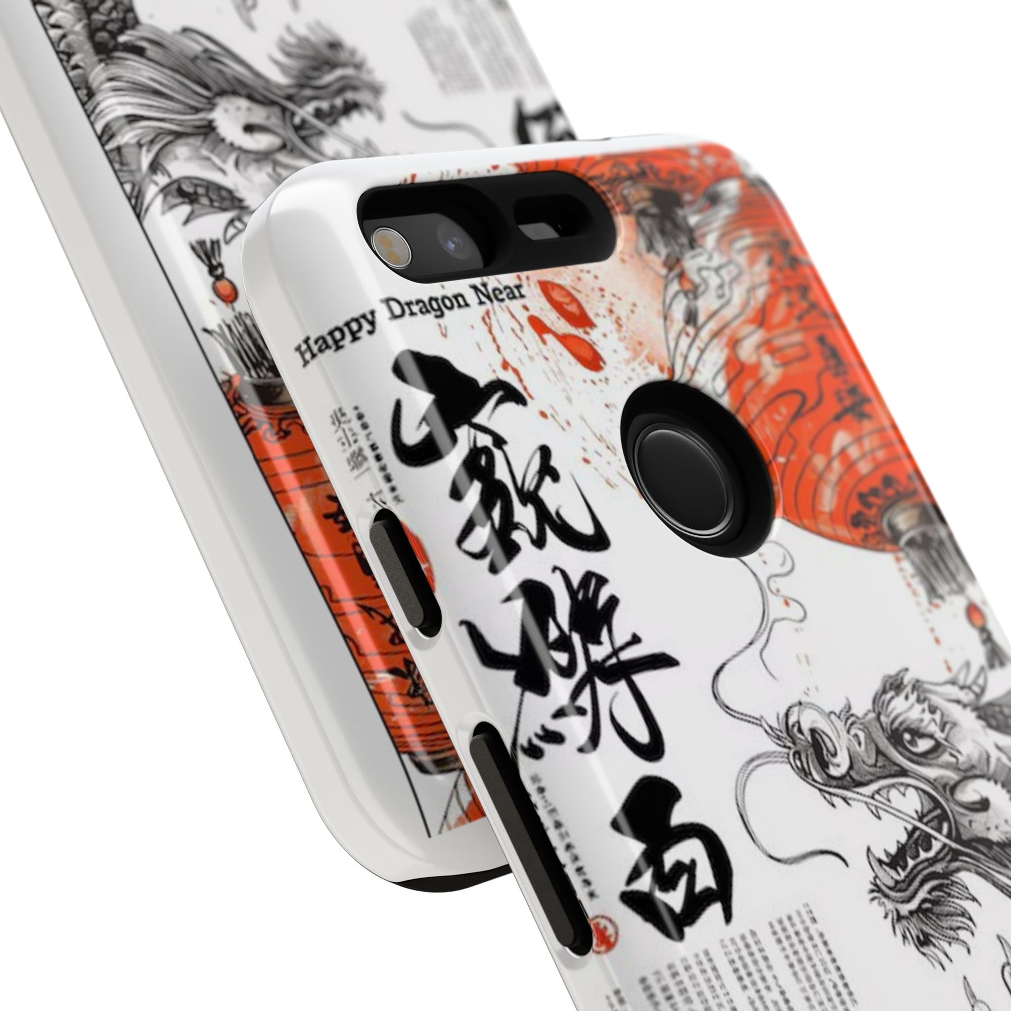 Dragon Design Phone Case, Tough Cases with Chinese Art for Unique Style, Gift for Art Lovers, Phone Protection, Trendy Accessories