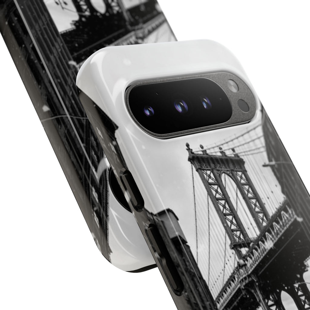Black and White Phone Case with Iconic Bridge Design, Tough Cases for Photography Lovers, Unique Gift for Travelers, Stylish Everyday [...]