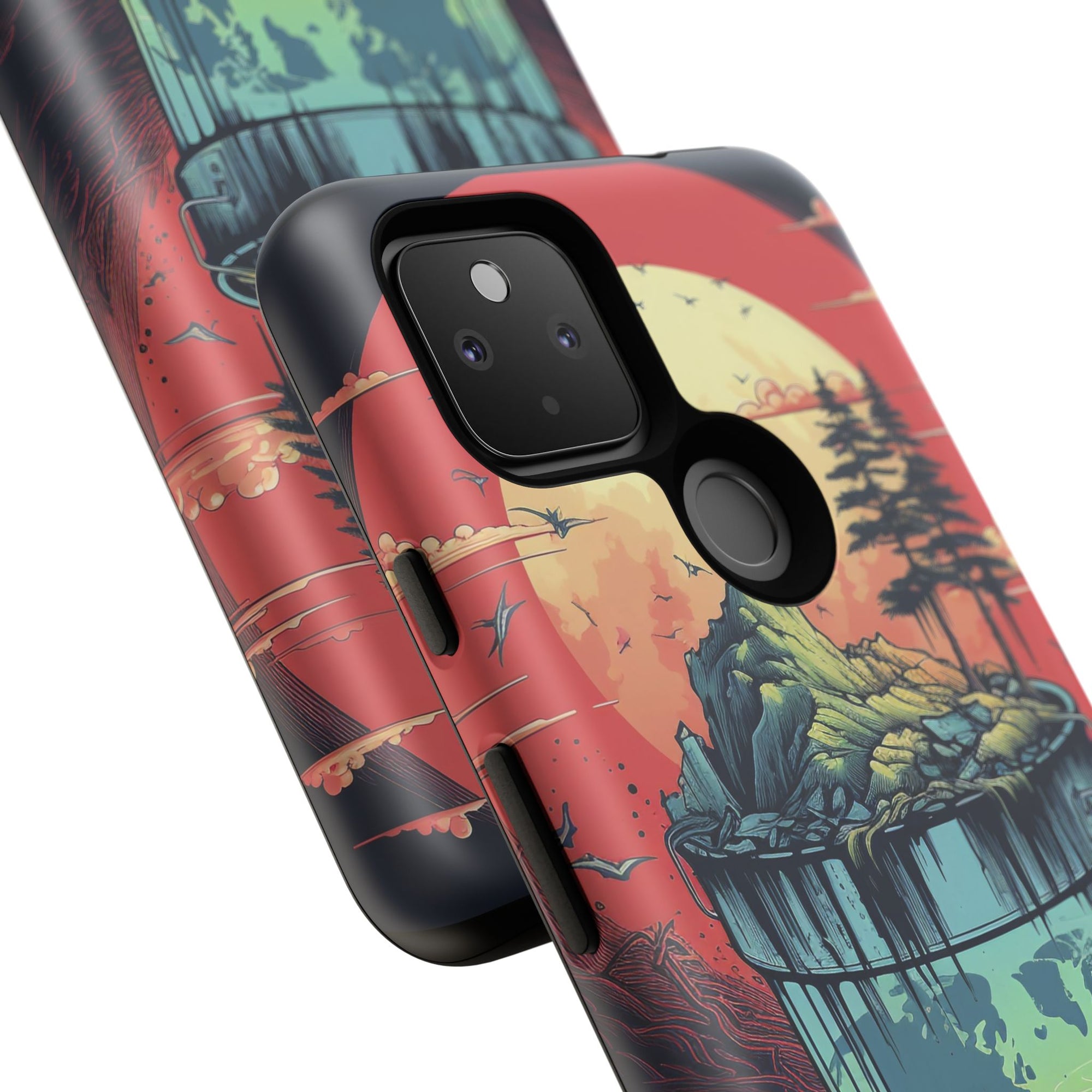 Vibrant Nature-Themed Phone Case, Tough Cases for Adventurers, Eco-Friendly, Trendy Phone Accessory, Great Gift for Nature Lovers