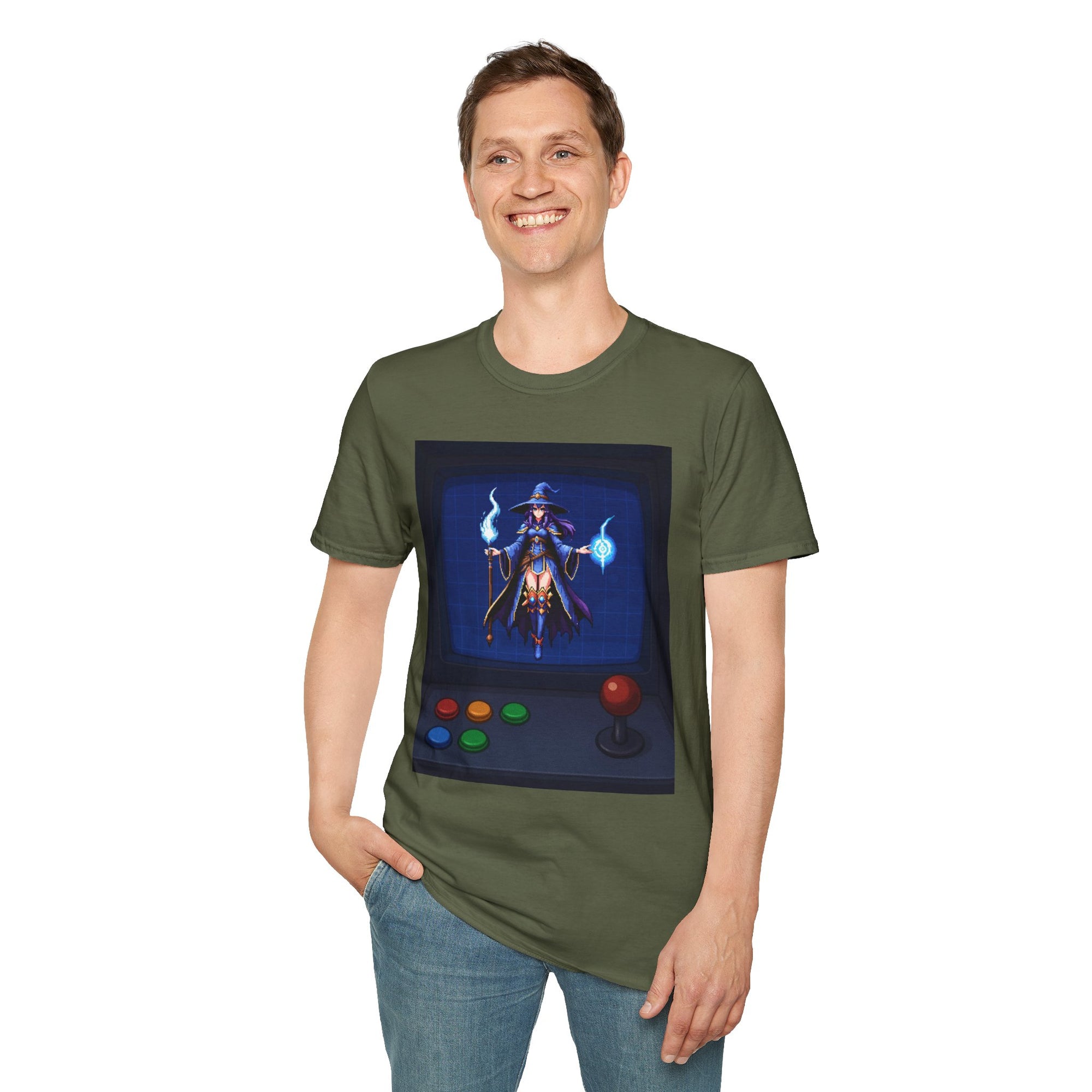 Retro Gamer Unisex T-Shirt - Perfect Gift for Gamers, Video Game Lovers, Game Night, Casual Wear, Fun Tees