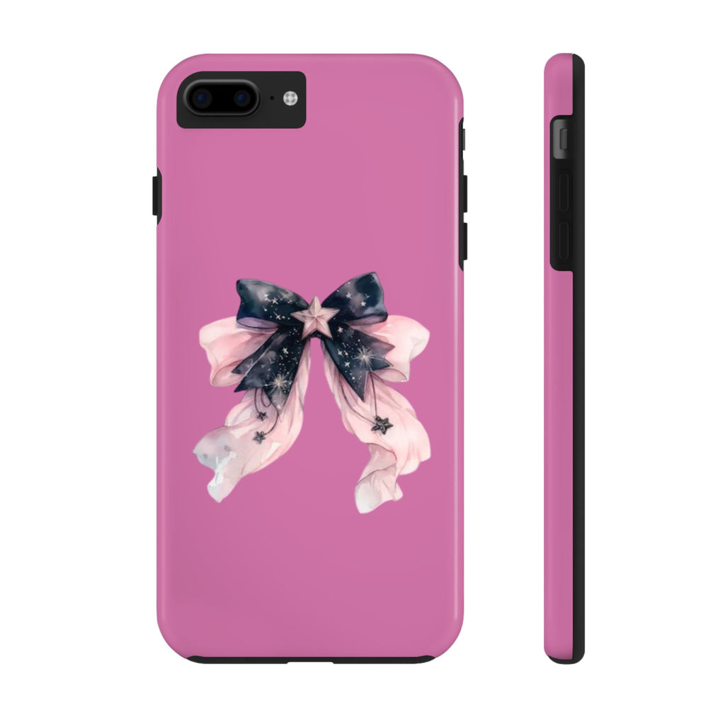 Pink Ribbon Tough Phone Cases, Galaxy Phone Covers, Chic Phone Protection, Ideal Gift for Her, Stylish Tech Accessories