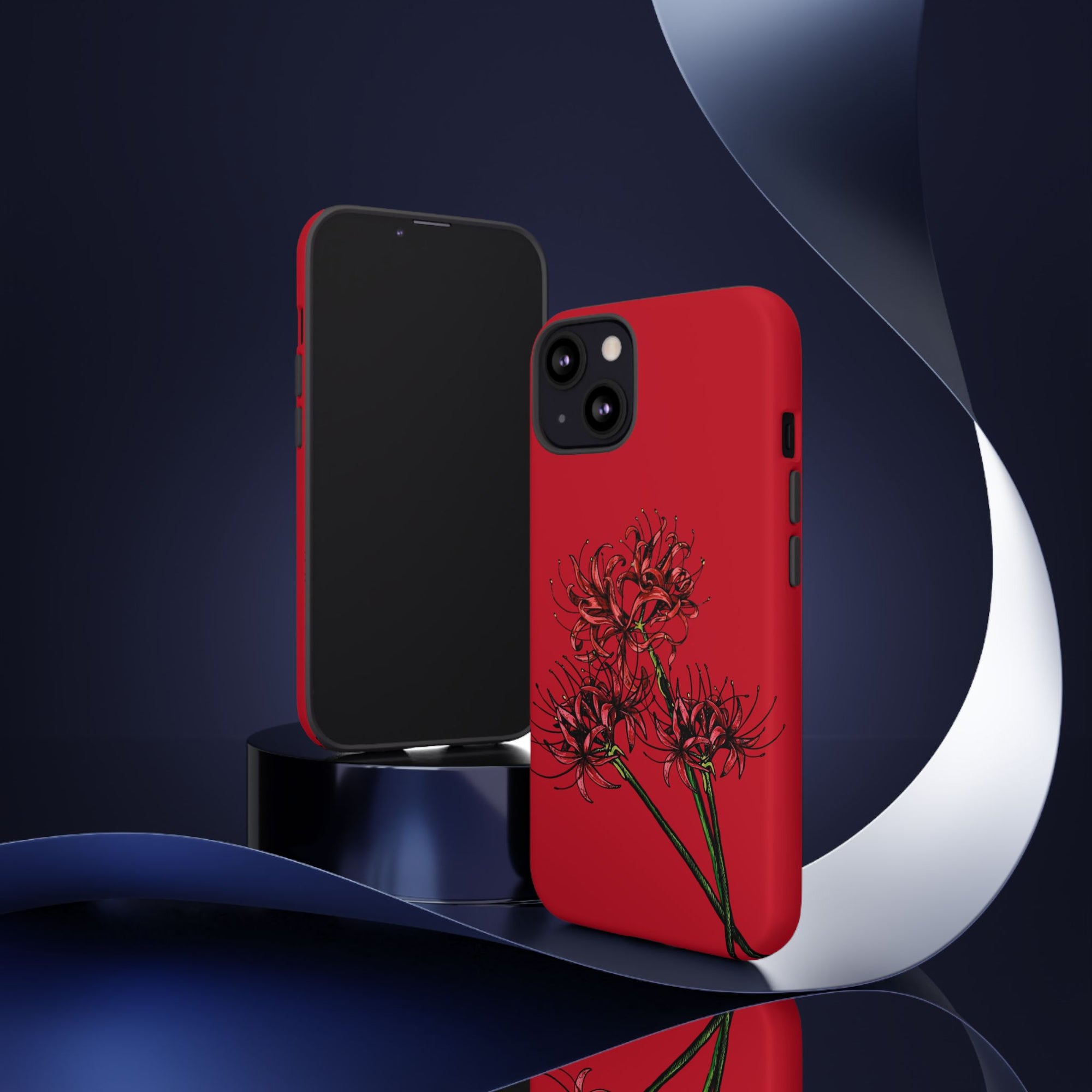 Floral Phone Case, Cute Durable Case for Plants Lovers, Stylish Tech Accessories, Gift for Her, Autumn Decor
