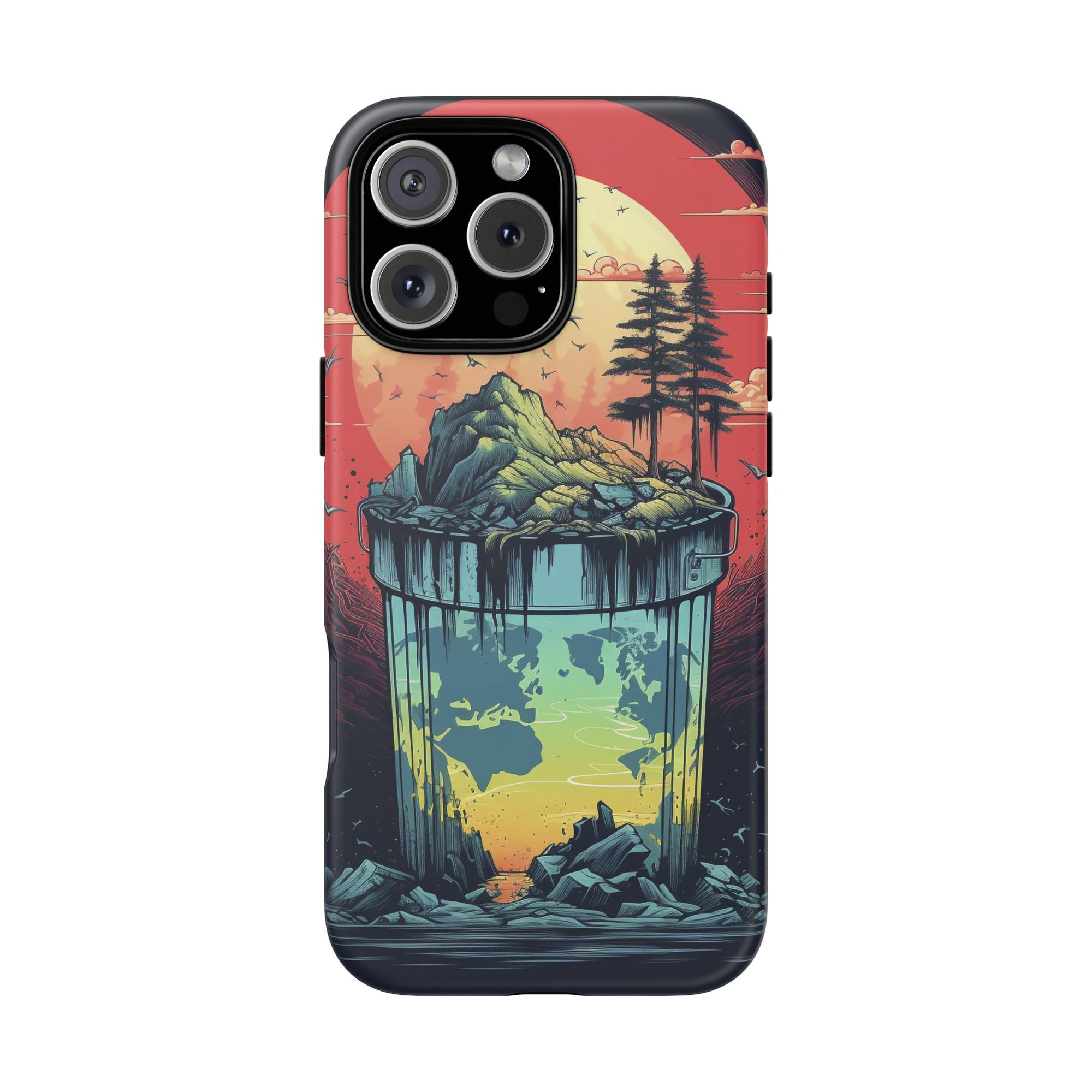 Vibrant Nature-Themed Phone Case, Tough Cases for Adventurers, Eco-Friendly, Trendy Phone Accessory, Great Gift for Nature Lovers