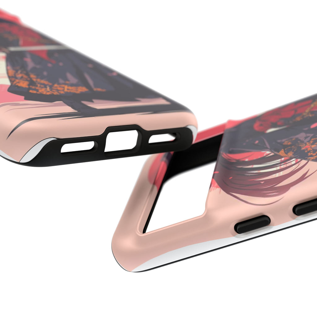 Stylish Phone Case with Warrior Design, Tough Phone Cover for Anime Lovers, Gift for Gamers, Cute Phone Accessories, Unique Tech Gifts