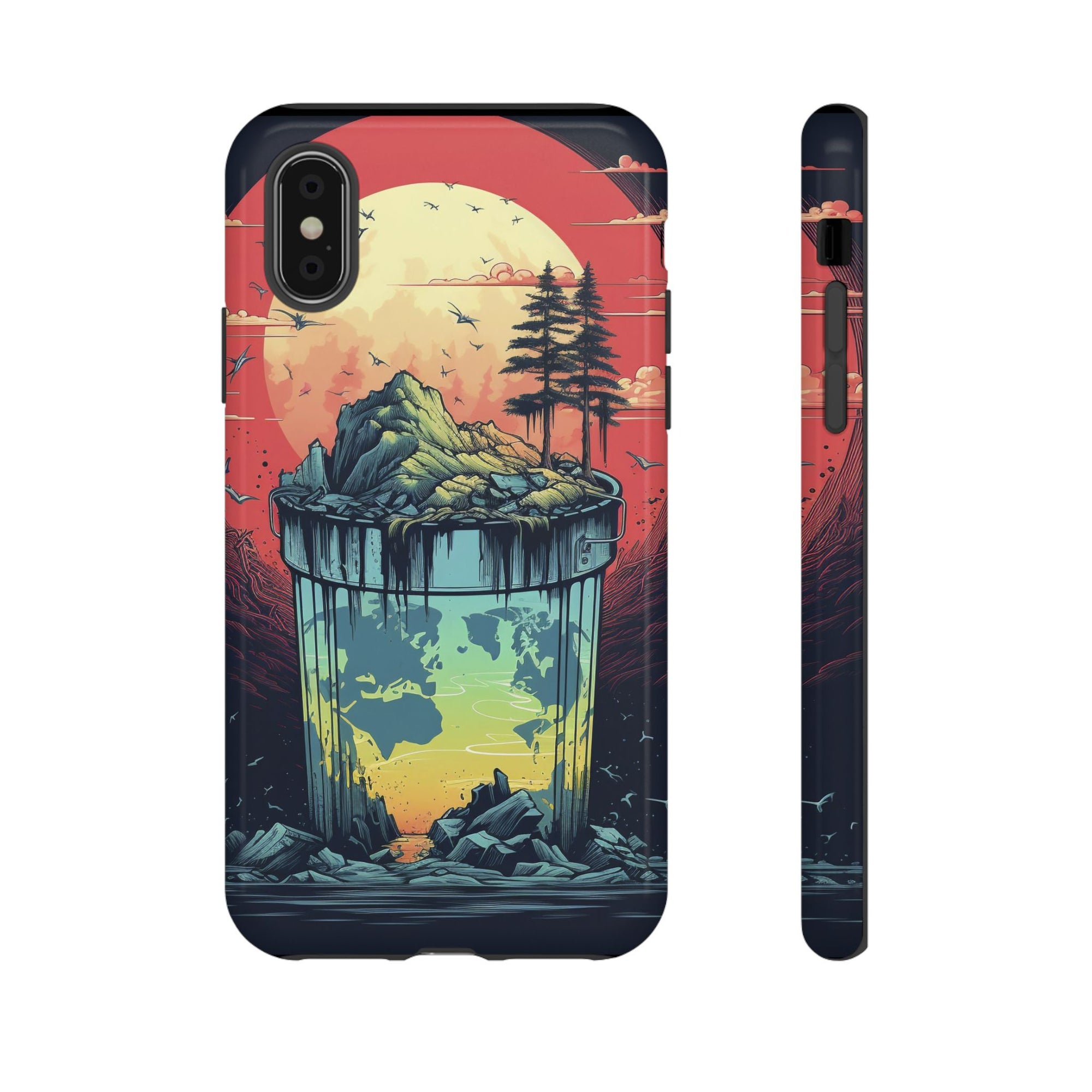 Vibrant Nature-Themed Phone Case, Tough Cases for Adventurers, Eco-Friendly, Trendy Phone Accessory, Great Gift for Nature Lovers