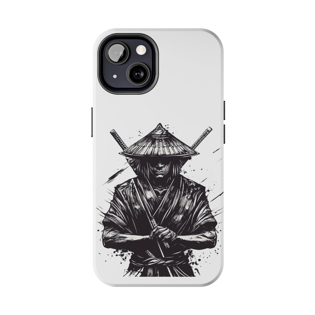 Samurai Tough Phone Cases, Rugged Smartphone Accessories, Durable Covers for Men, Unique Gifts for Him, Japanese Warrior Design