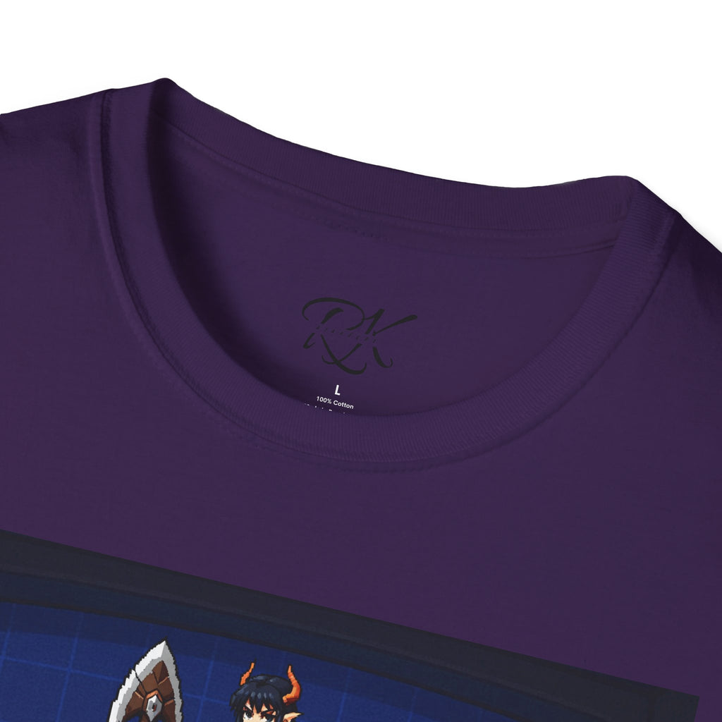 Unisex Barbarian Woman T-Shirt - Softstyle Graphic Tee for Gamers, Gifts for Her, Casual Wear, Birthday Present, Retro Style
