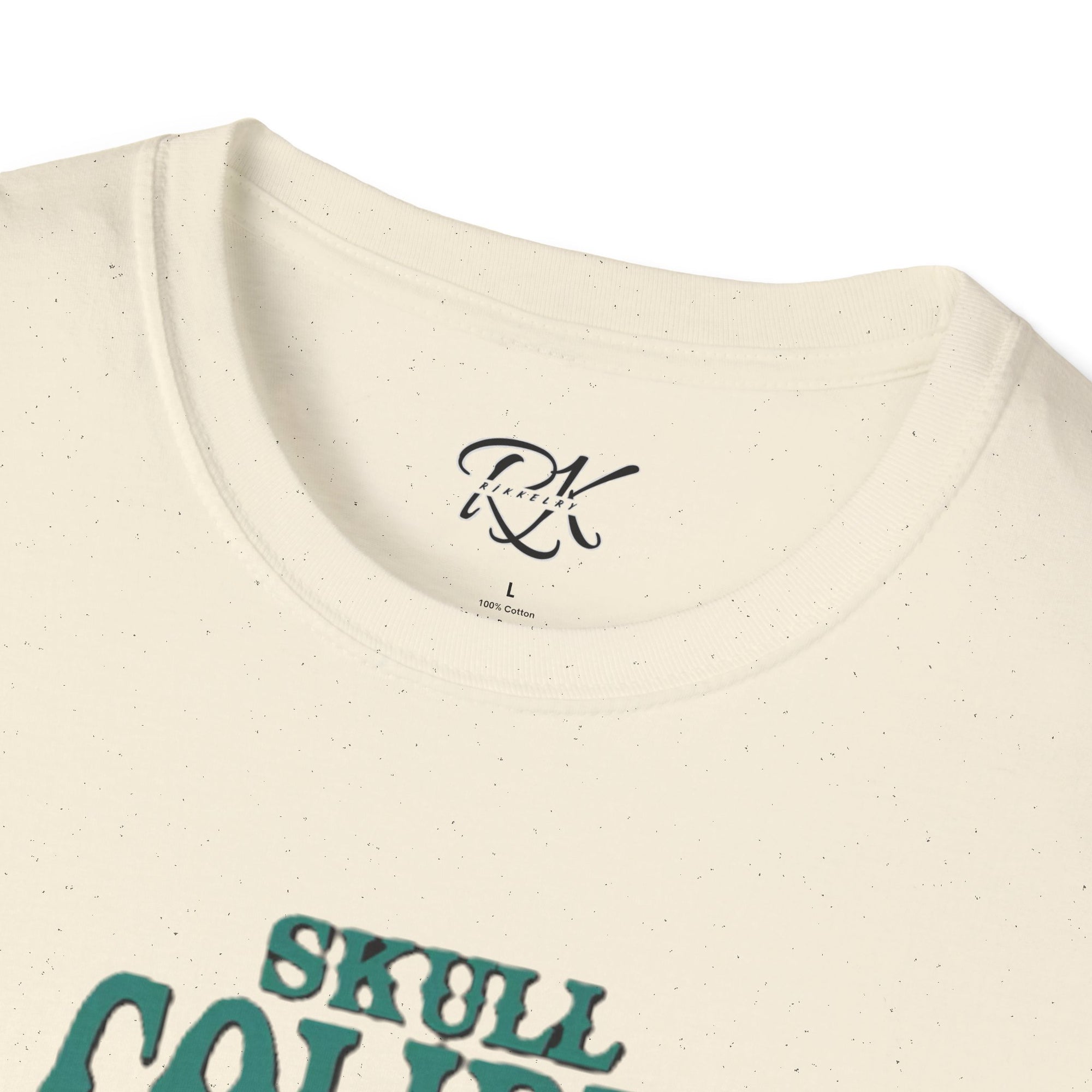 Skull & Roses Unisex T-Shirt, Casual Graphic Tee, Boho Shirt, Unique Gift, Festival Wear, Everyday Style