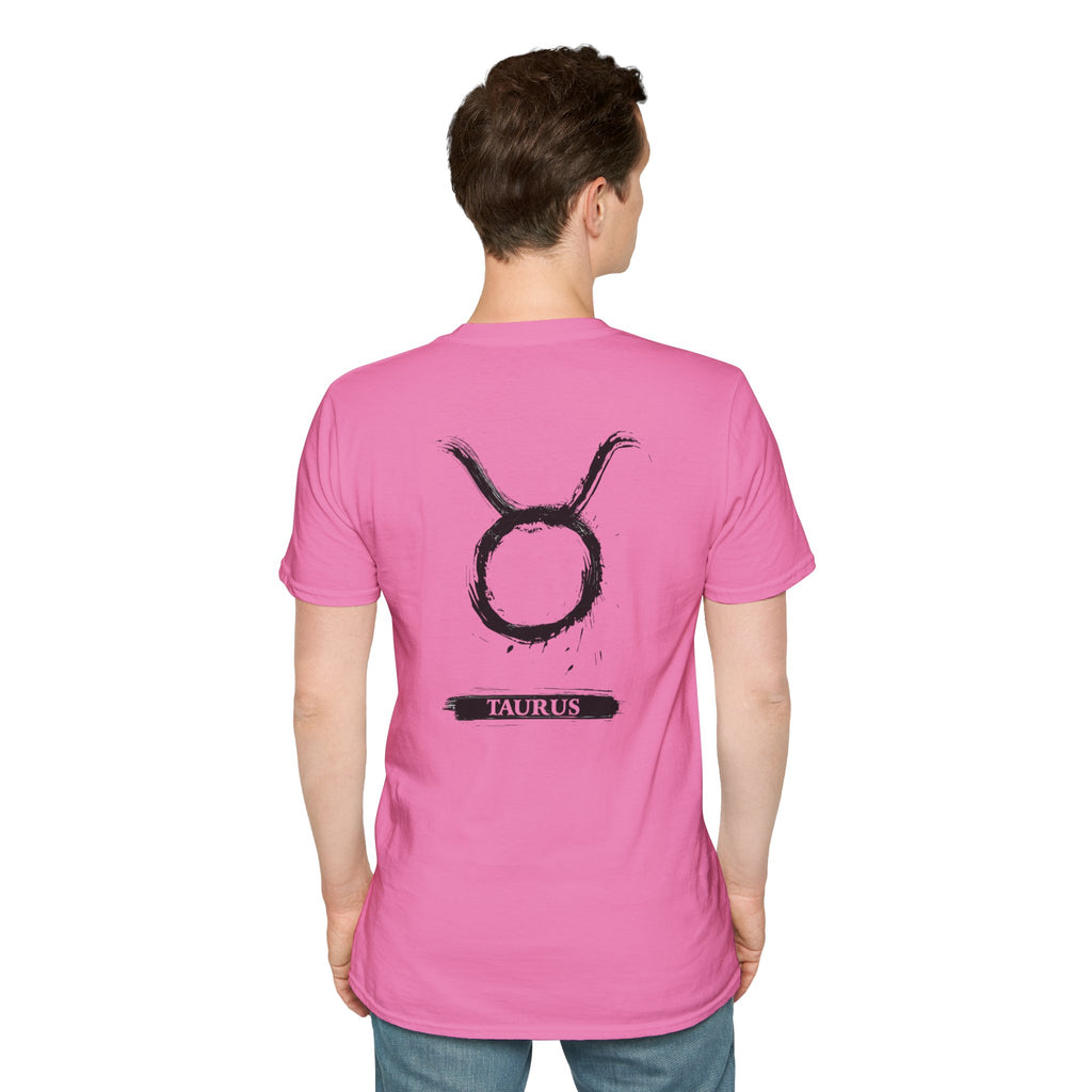 Taurus Zodiac T-Shirt, Astrology Tee, Horoscope Gift, Unisex Softstyle Shirt, Birthday Apparel, Taurus Constellation Top