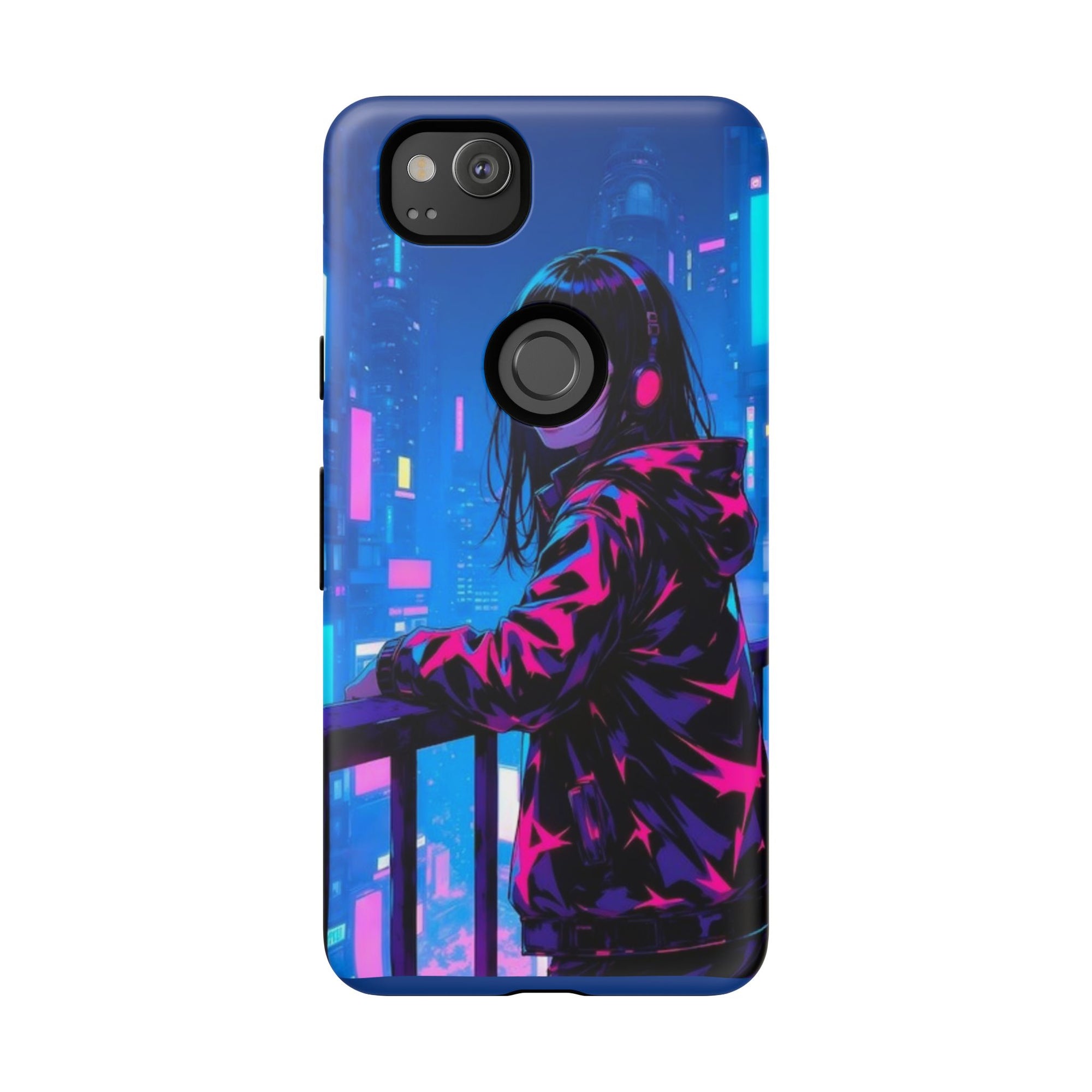 Futuristic Phone Case, Cyberpunk Aesthetic, Tough Phone Cover, Urban Style, Gift for Tech Lovers, Unique Phone Accessories, Streetwear [...]