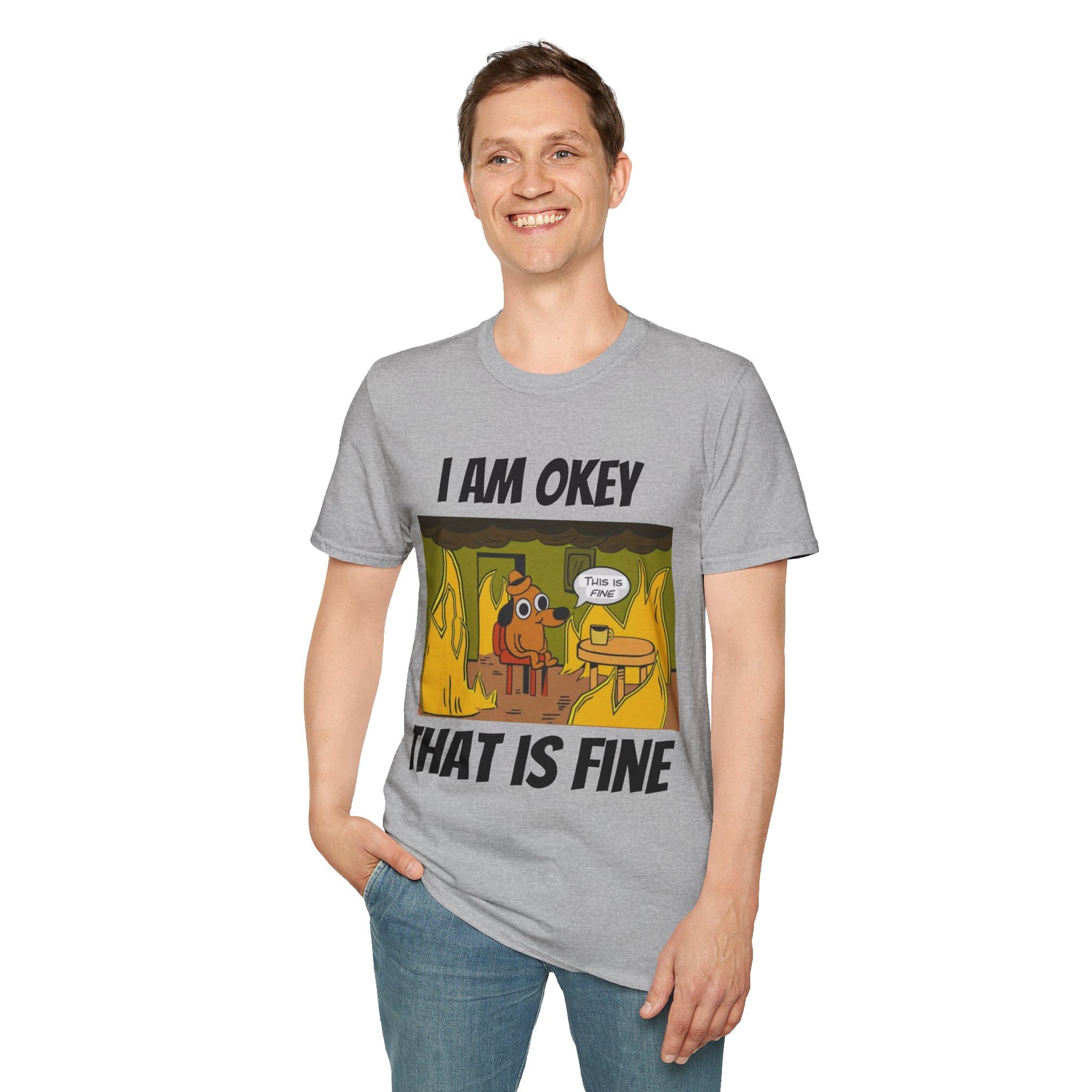 Funny Graphic T-Shirt for Adults, Casual Humor Tee, Gift for Friends, Cute Everyday Wear, Comfortable Cotton