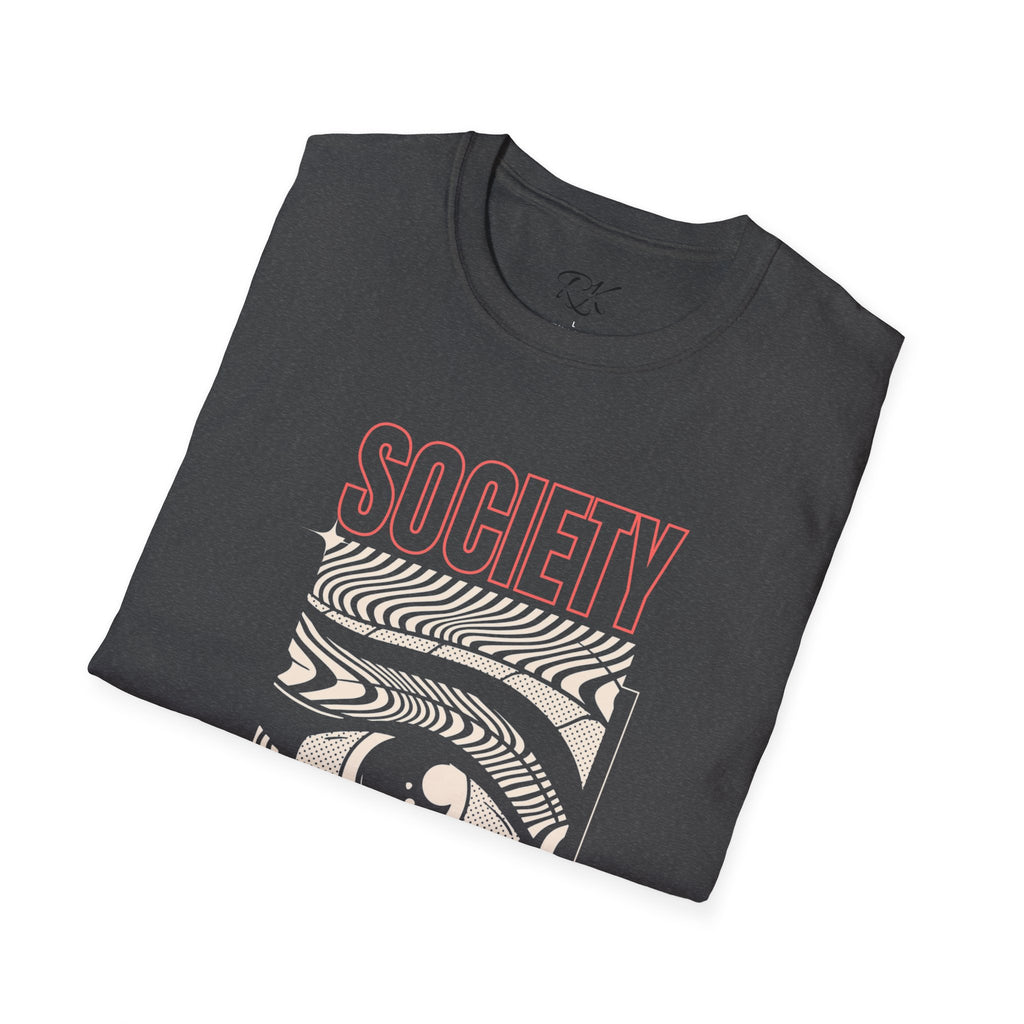 Society Graphic Unisex T-Shirt, Trendy Casual Tee, Unique Gift for Friends, Streetwear, Everyday Style