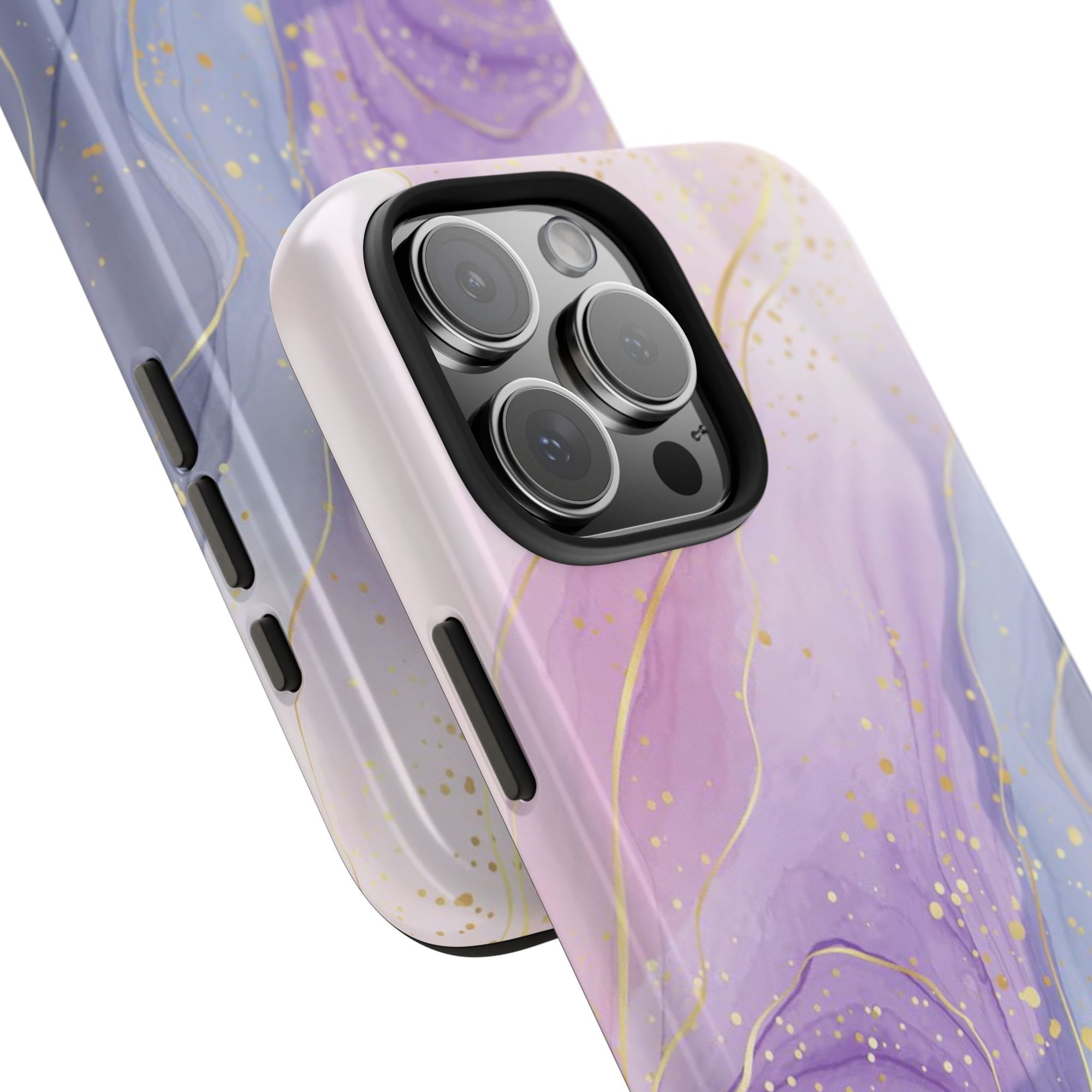 Elegant Abstract Tough Phone Cases for Stylish Protection, Gift for Her, Phone Accessories, Lavender Marble Design, Phone Cover for [...]