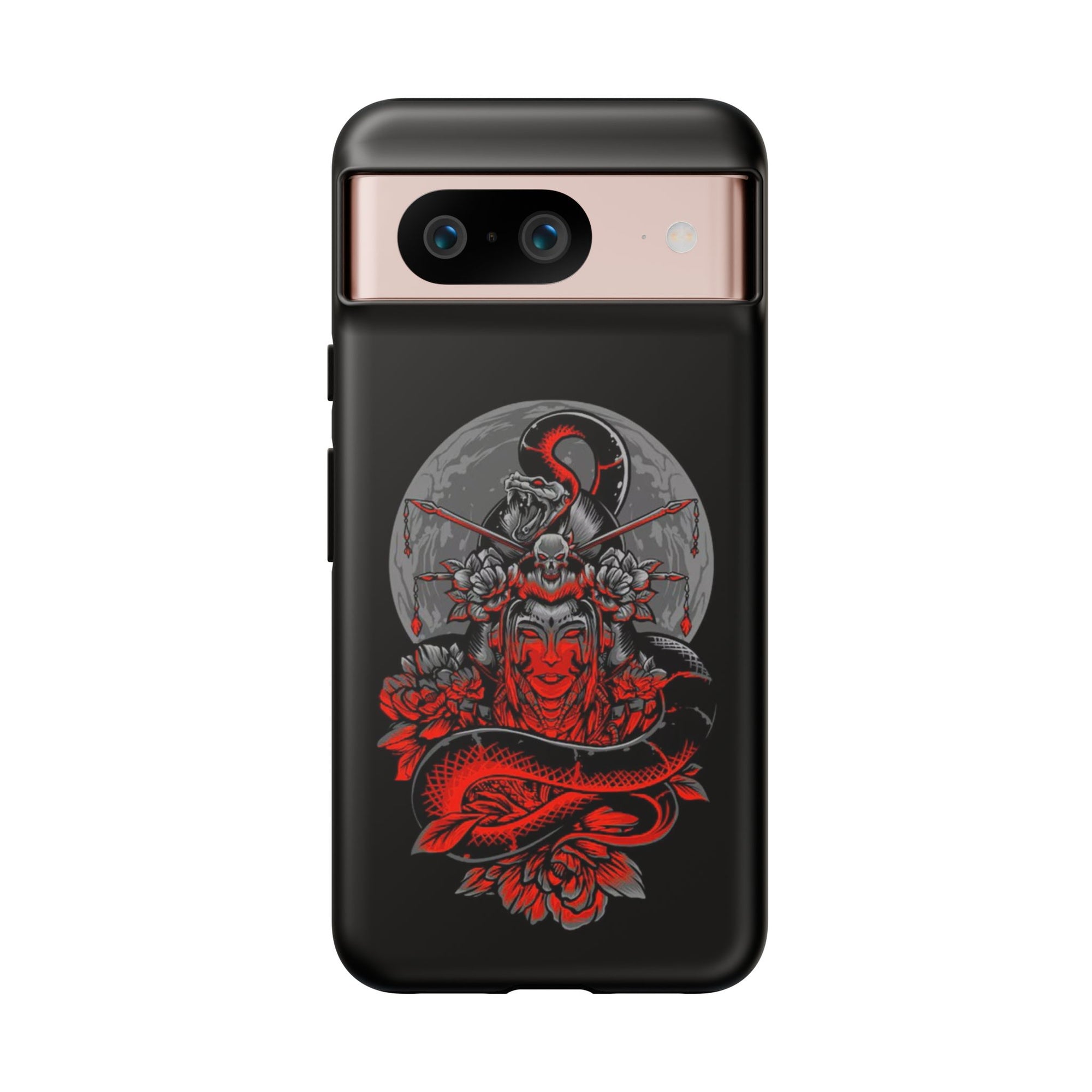 Tough Cases for iPhone, Dragon & Warrior Design, Durable Phone Protection, Perfect Gift for Tech Lovers, Unique Gifting