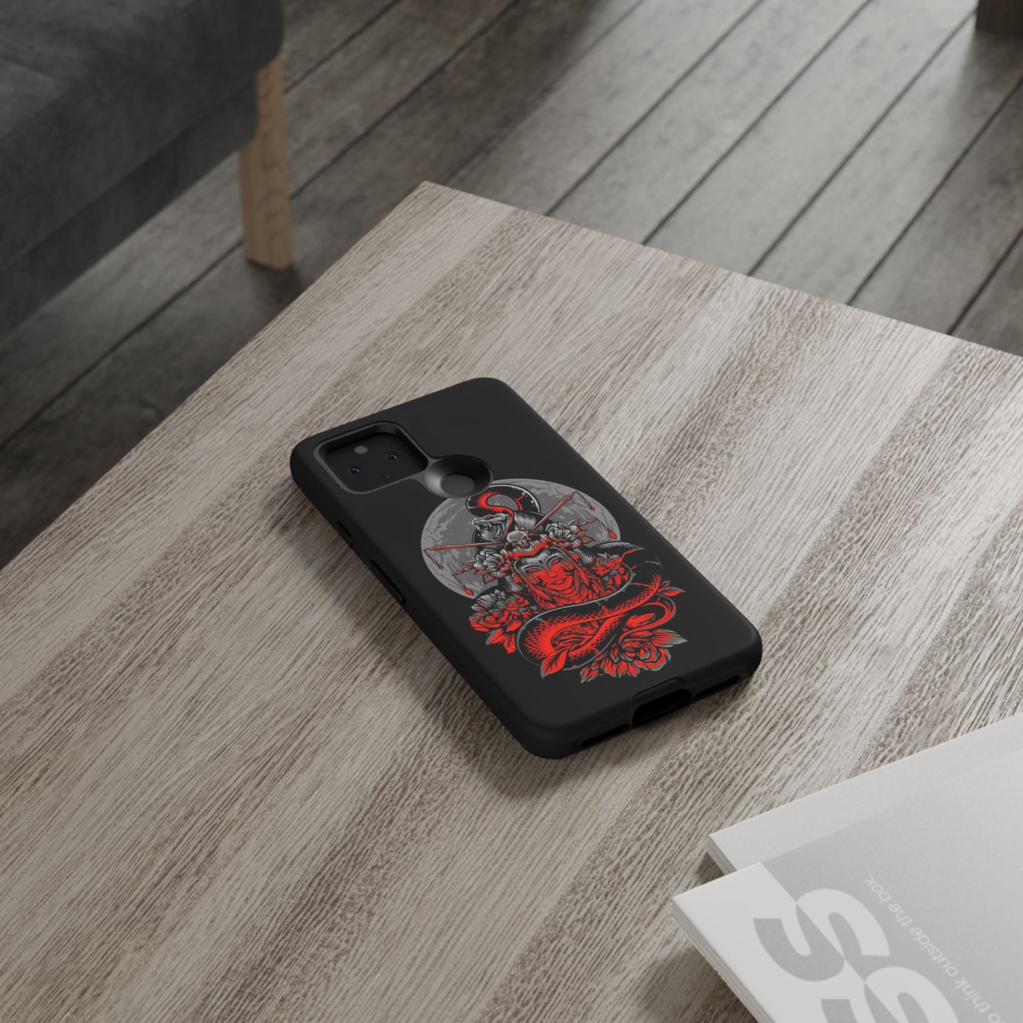 Tough Cases for iPhone, Dragon & Warrior Design, Durable Phone Protection, Perfect Gift for Tech Lovers, Unique Gifting
