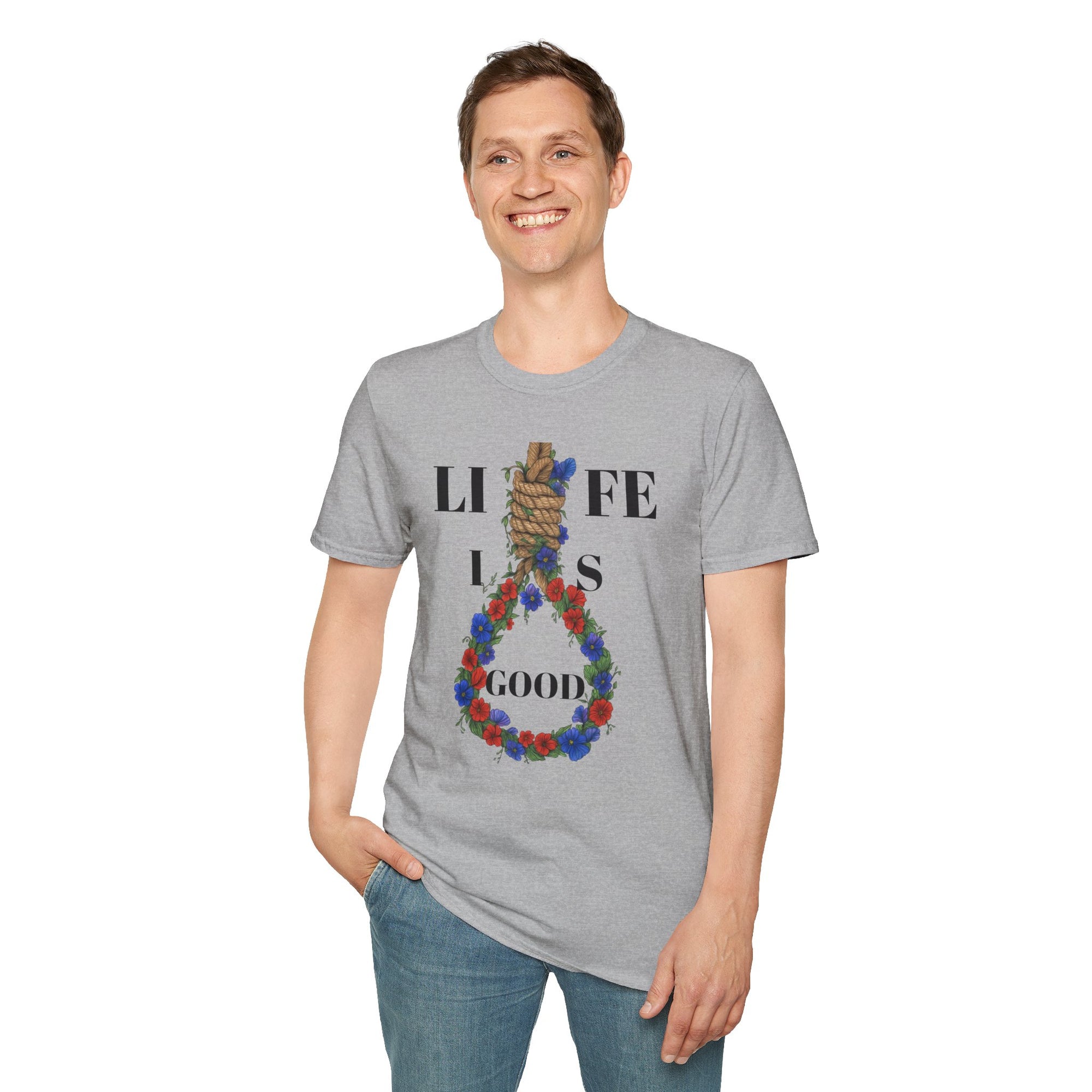Life Is Good Unisex Softstyle T-Shirt
