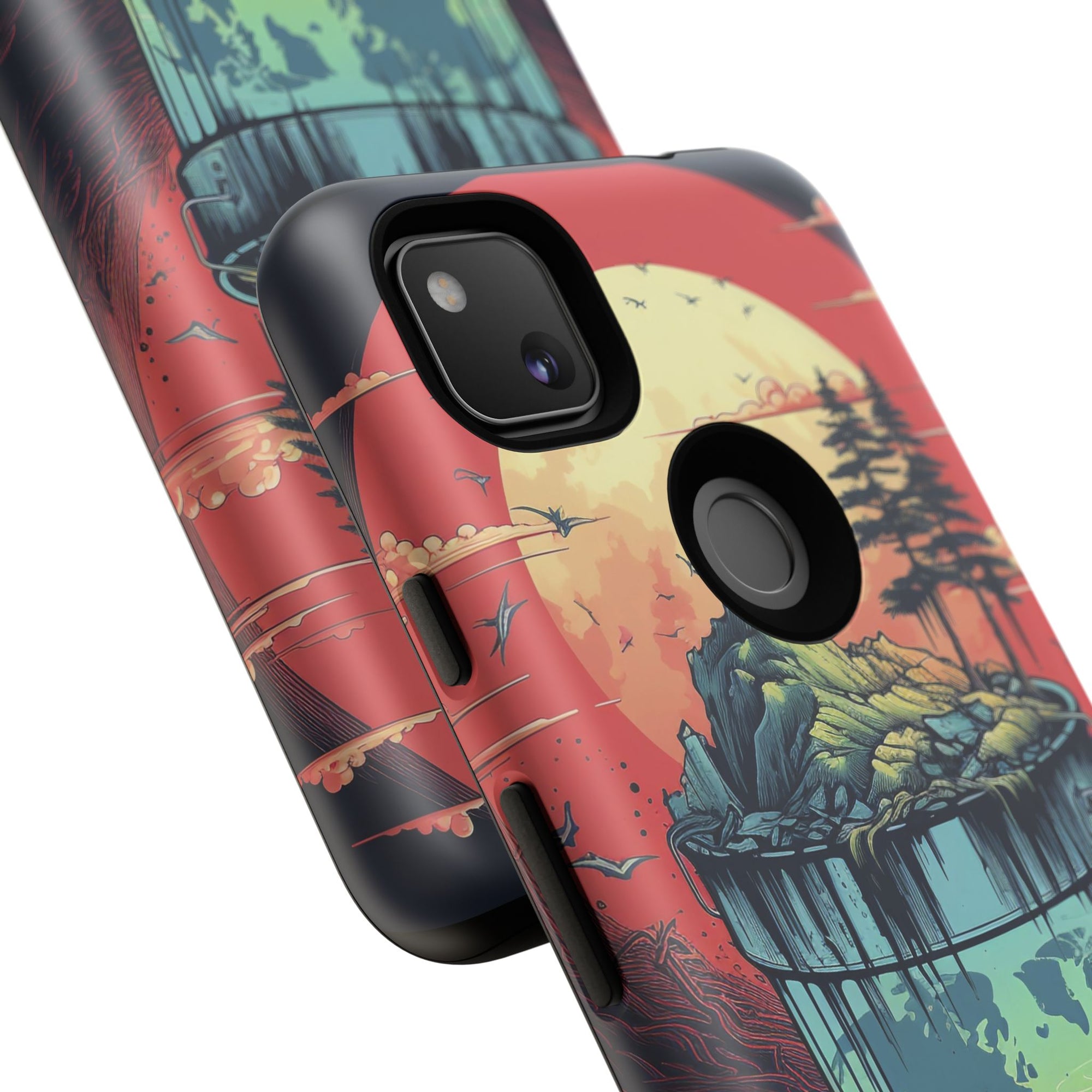Vibrant Nature-Themed Phone Case, Tough Cases for Adventurers, Eco-Friendly, Trendy Phone Accessory, Great Gift for Nature Lovers