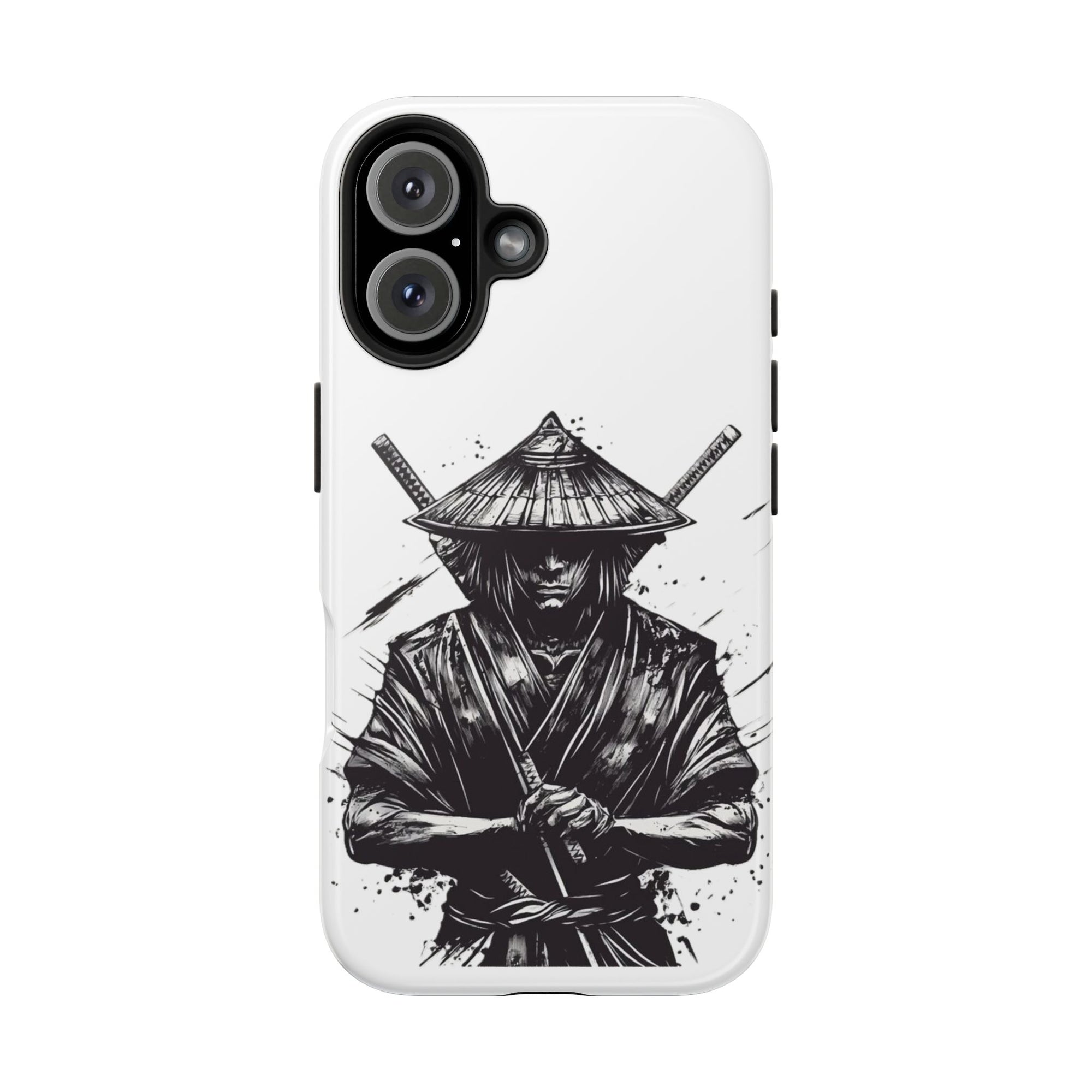 Samurai Tough Phone Cases, Rugged Smartphone Accessories, Durable Covers for Men, Unique Gifts for Him, Japanese Warrior Design