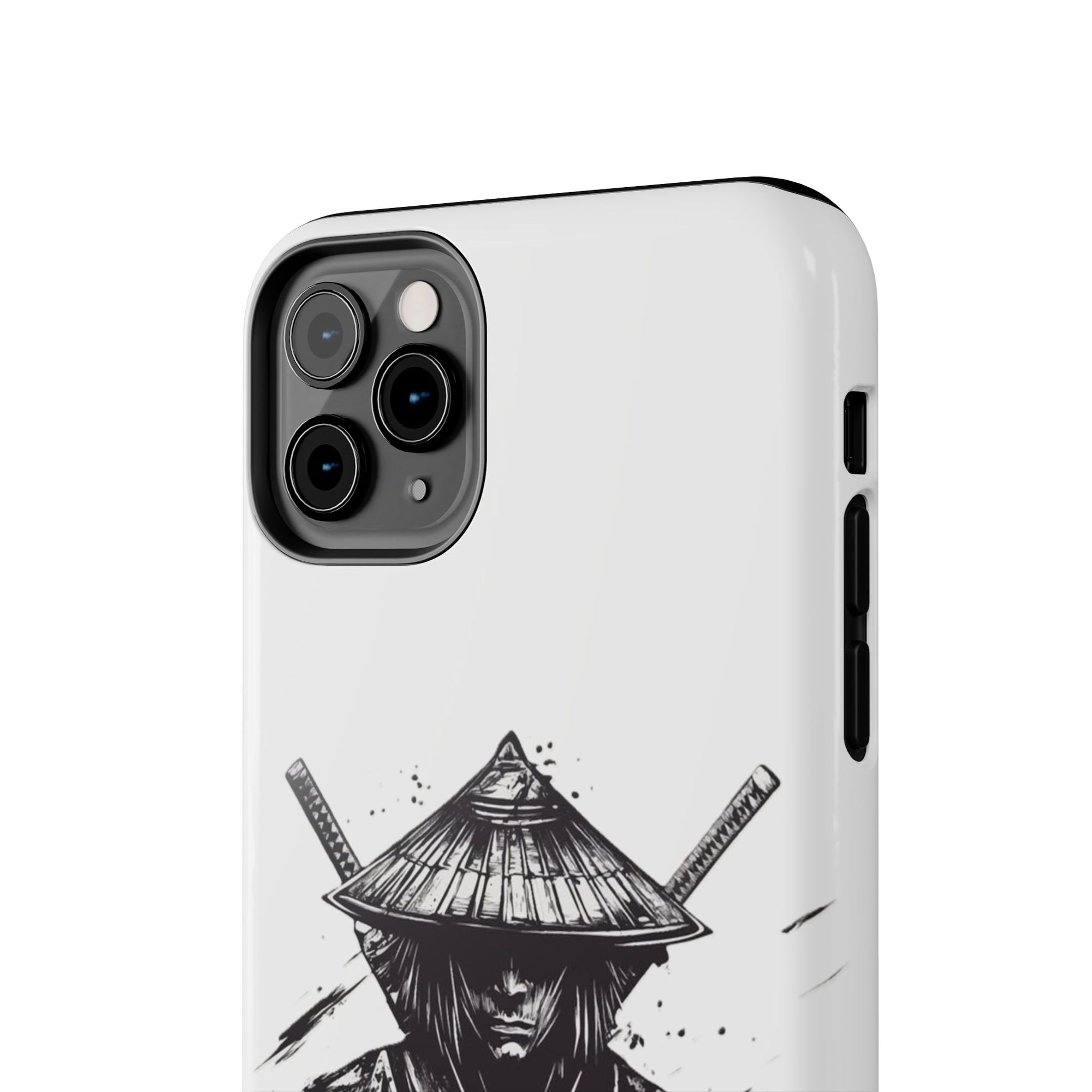 Samurai Tough Phone Cases, Rugged Smartphone Accessories, Durable Covers for Men, Unique Gifts for Him, Japanese Warrior Design
