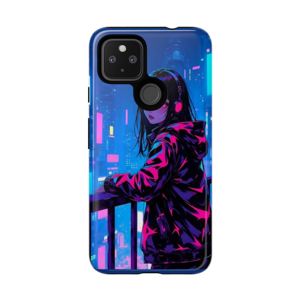 Futuristic Phone Case, Cyberpunk Aesthetic, Tough Phone Cover, Urban Style, Gift for Tech Lovers, Unique Phone Accessories, Streetwear [...]