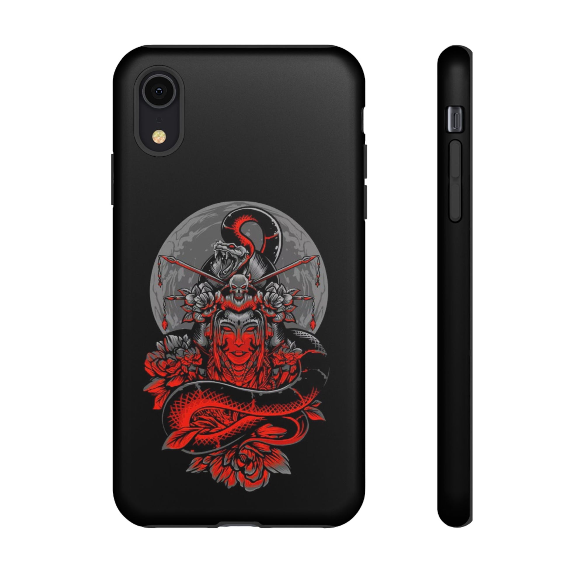 Tough Cases for iPhone, Dragon & Warrior Design, Durable Phone Protection, Perfect Gift for Tech Lovers, Unique Gifting