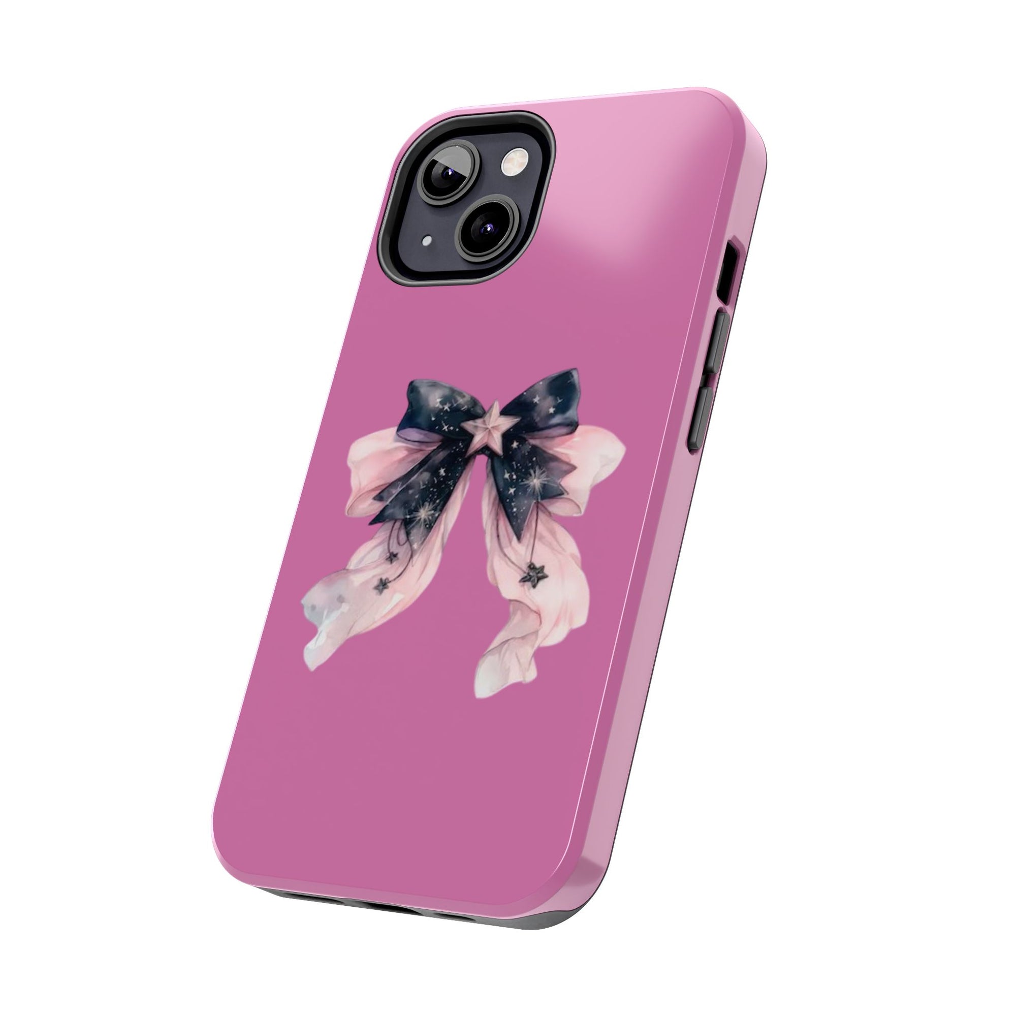 Pink Ribbon Tough Phone Cases, Galaxy Phone Covers, Chic Phone Protection, Ideal Gift for Her, Stylish Tech Accessories