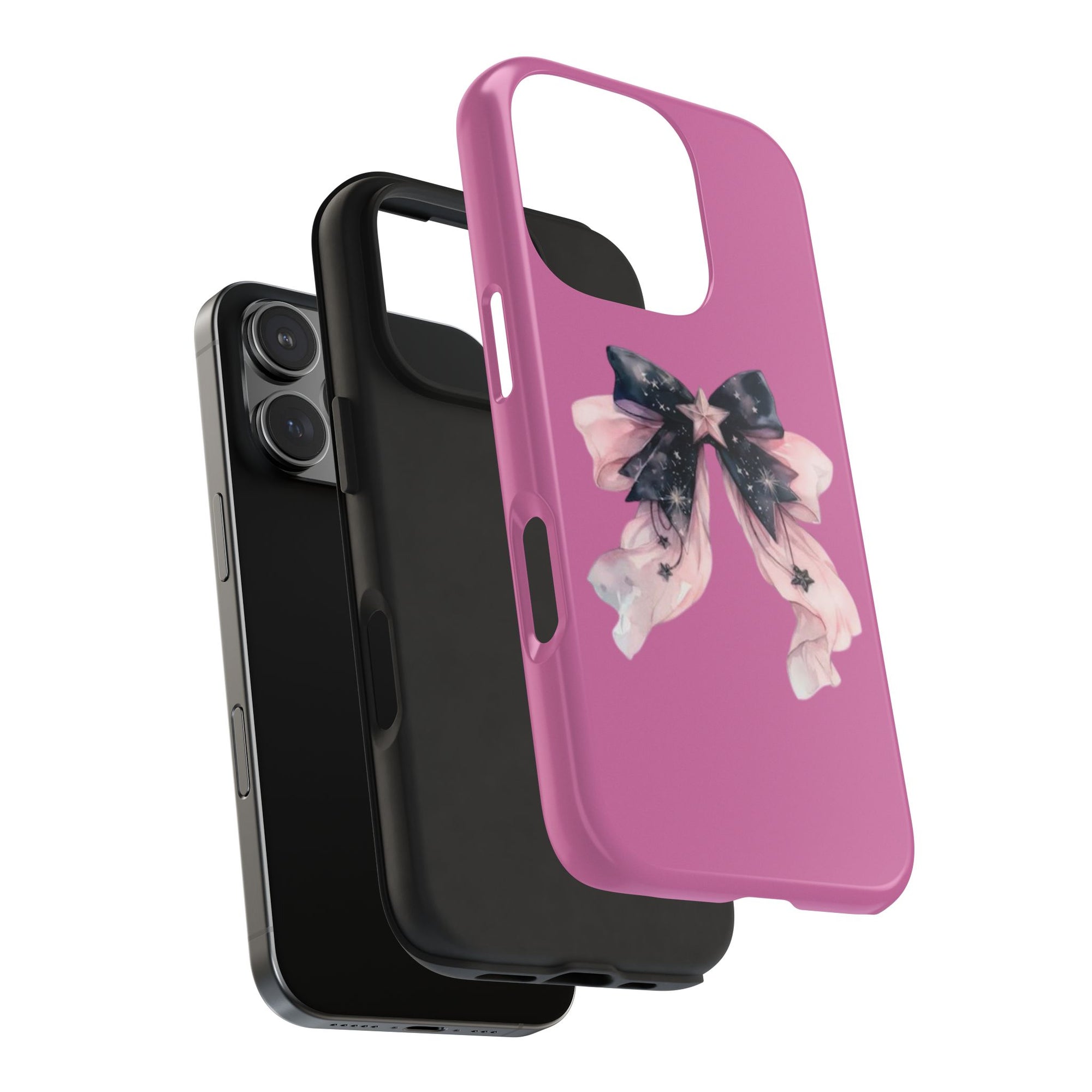 Pink Ribbon Tough Phone Cases, Galaxy Phone Covers, Chic Phone Protection, Ideal Gift for Her, Stylish Tech Accessories