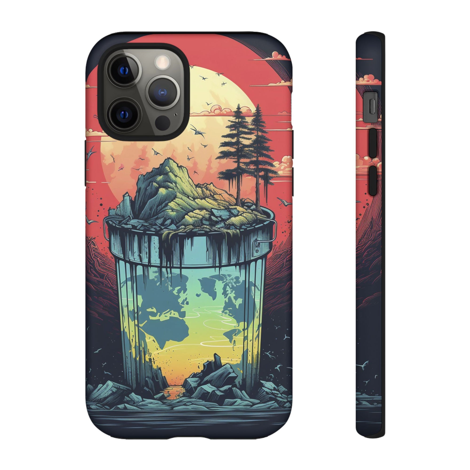Vibrant Nature-Themed Phone Case, Tough Cases for Adventurers, Eco-Friendly, Trendy Phone Accessory, Great Gift for Nature Lovers