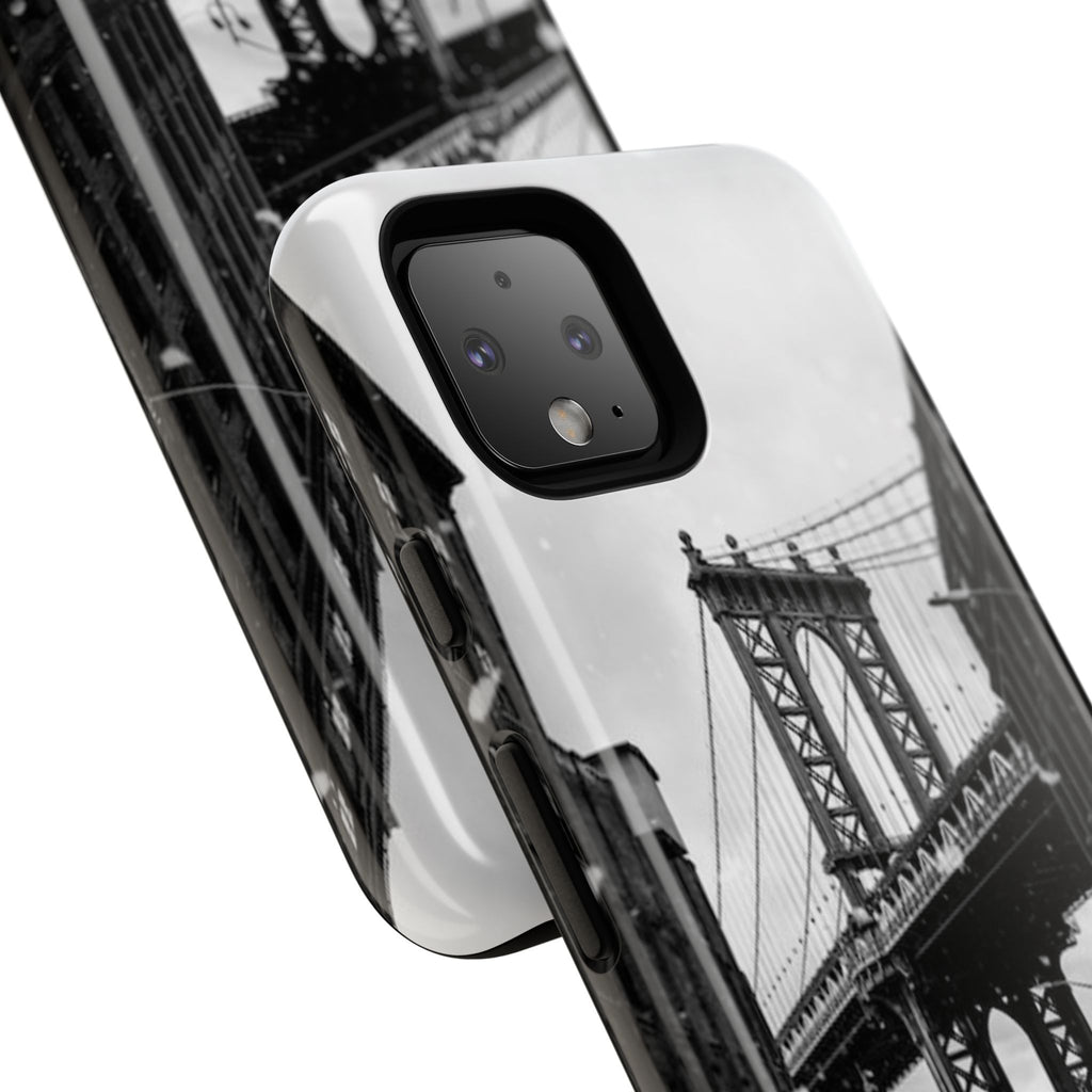 Black and White Phone Case with Iconic Bridge Design, Tough Cases for Photography Lovers, Unique Gift for Travelers, Stylish Everyday [...]