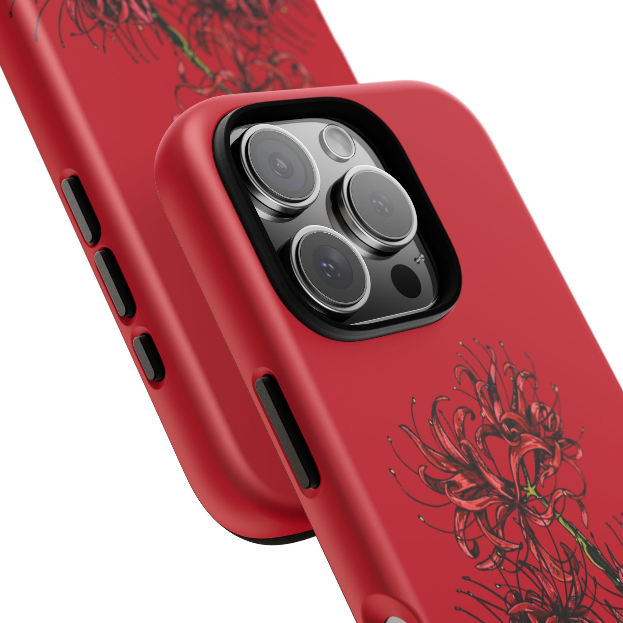 Floral Phone Case, Cute Durable Case for Plants Lovers, Stylish Tech Accessories, Gift for Her, Autumn Decor