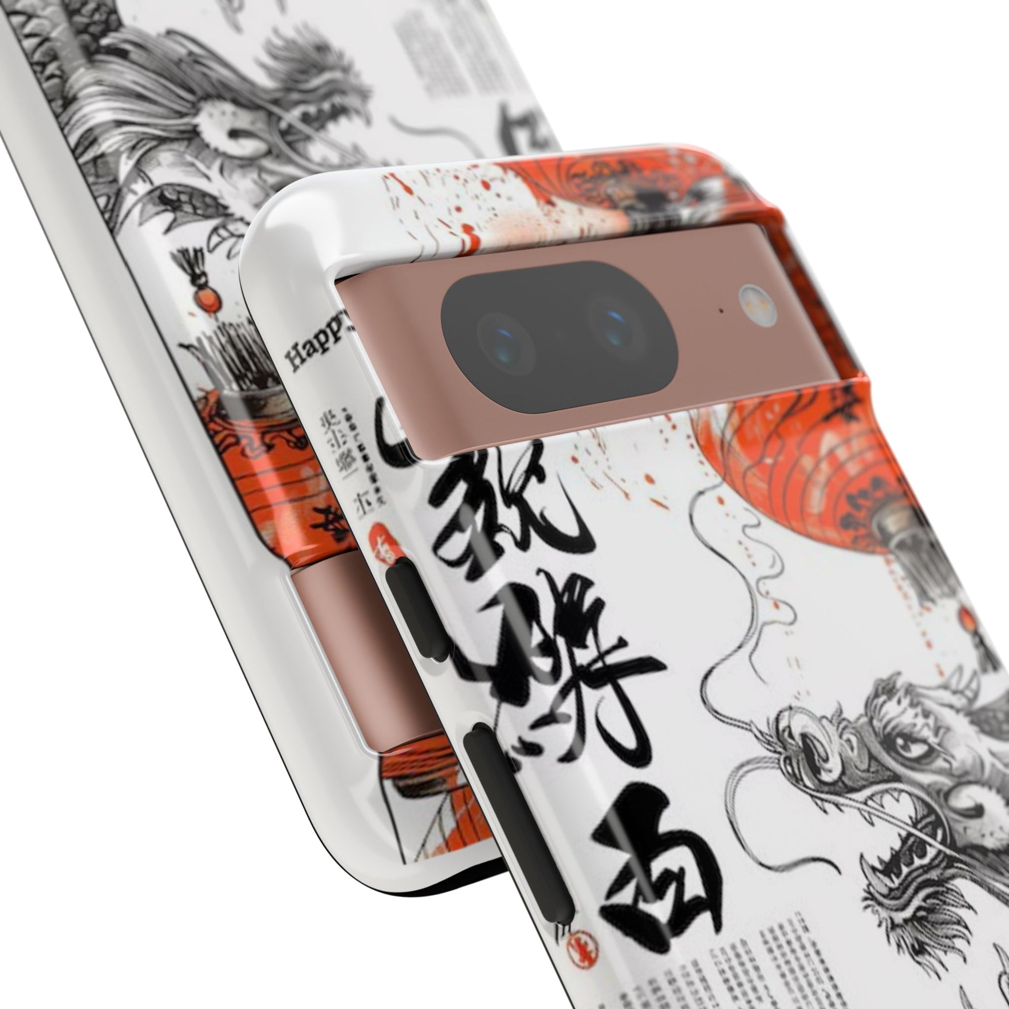 Dragon Design Phone Case, Tough Cases with Chinese Art for Unique Style, Gift for Art Lovers, Phone Protection, Trendy Accessories