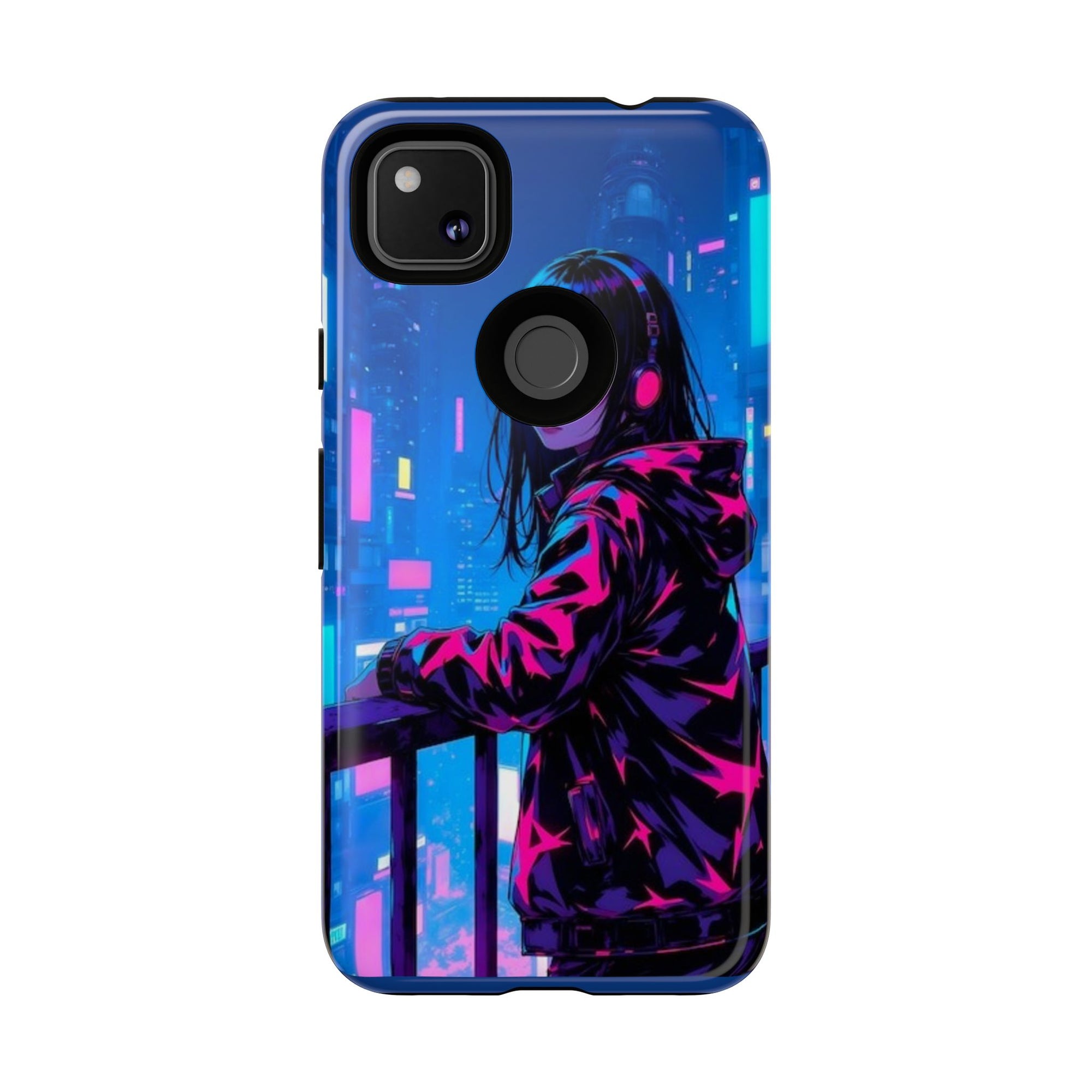 Futuristic Phone Case, Cyberpunk Aesthetic, Tough Phone Cover, Urban Style, Gift for Tech Lovers, Unique Phone Accessories, Streetwear [...]