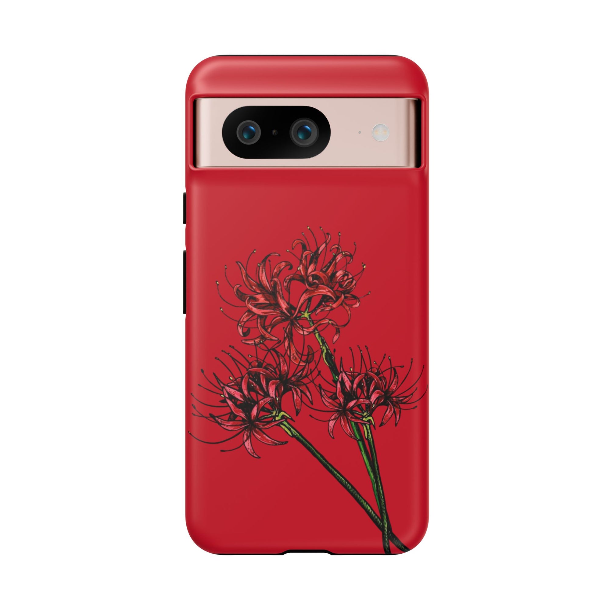 Floral Phone Case, Cute Durable Case for Plants Lovers, Stylish Tech Accessories, Gift for Her, Autumn Decor