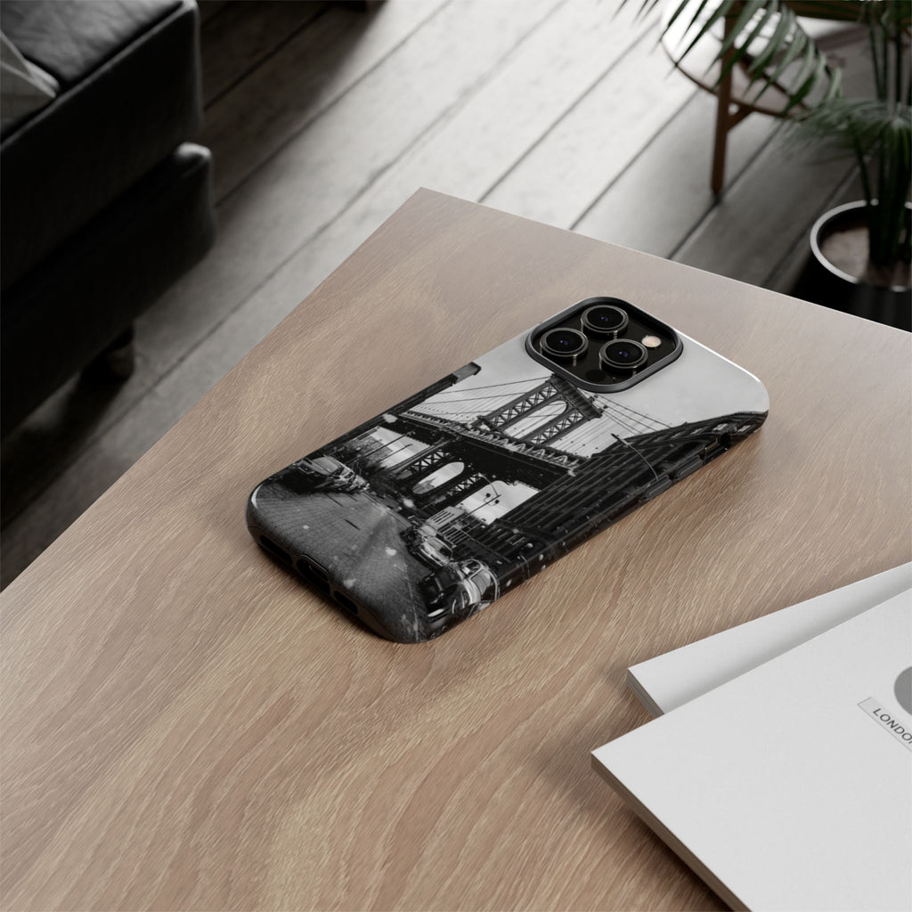 Black and White Phone Case with Iconic Bridge Design, Tough Cases for Photography Lovers, Unique Gift for Travelers, Stylish Everyday [...]