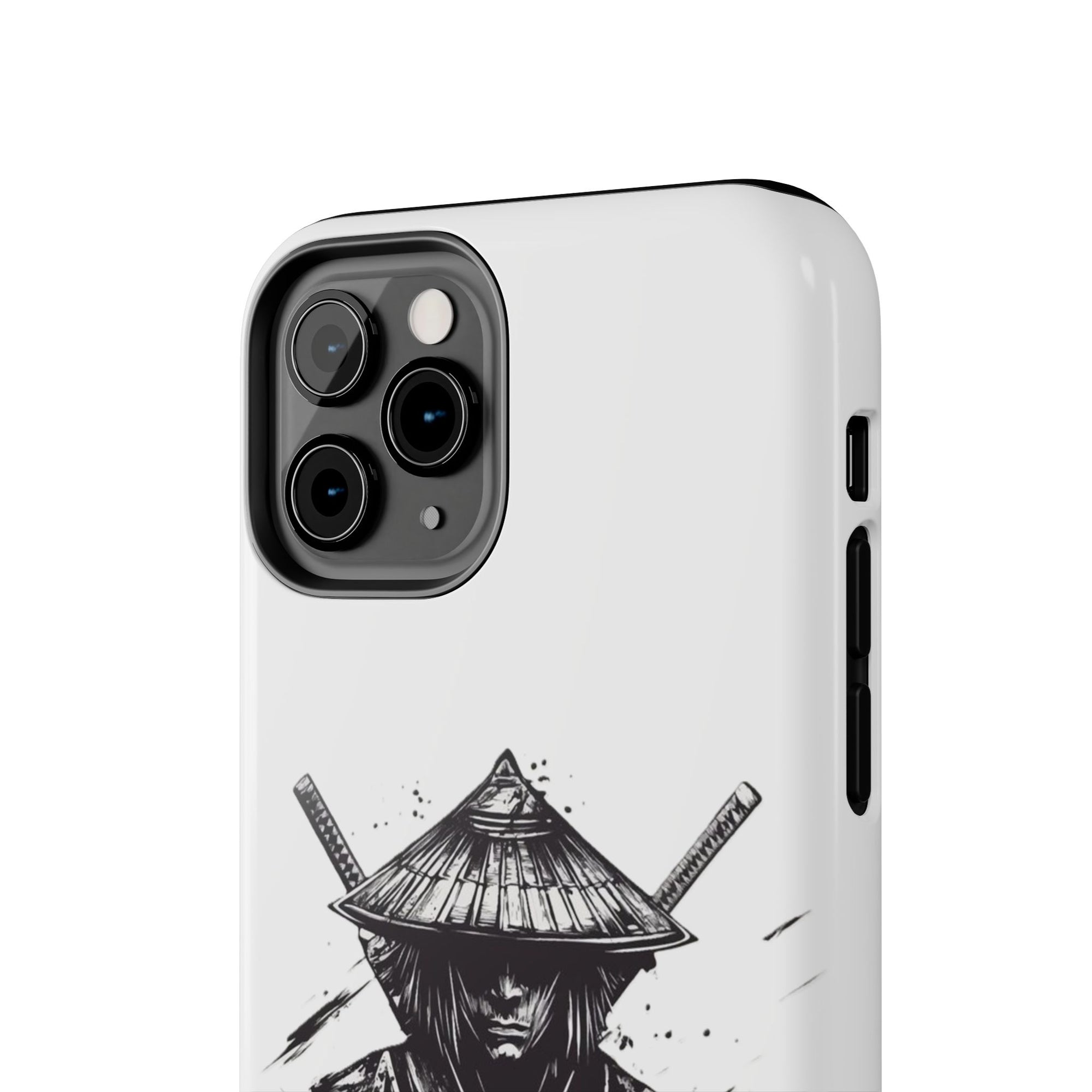 Samurai Tough Phone Cases, Rugged Smartphone Accessories, Durable Covers for Men, Unique Gifts for Him, Japanese Warrior Design