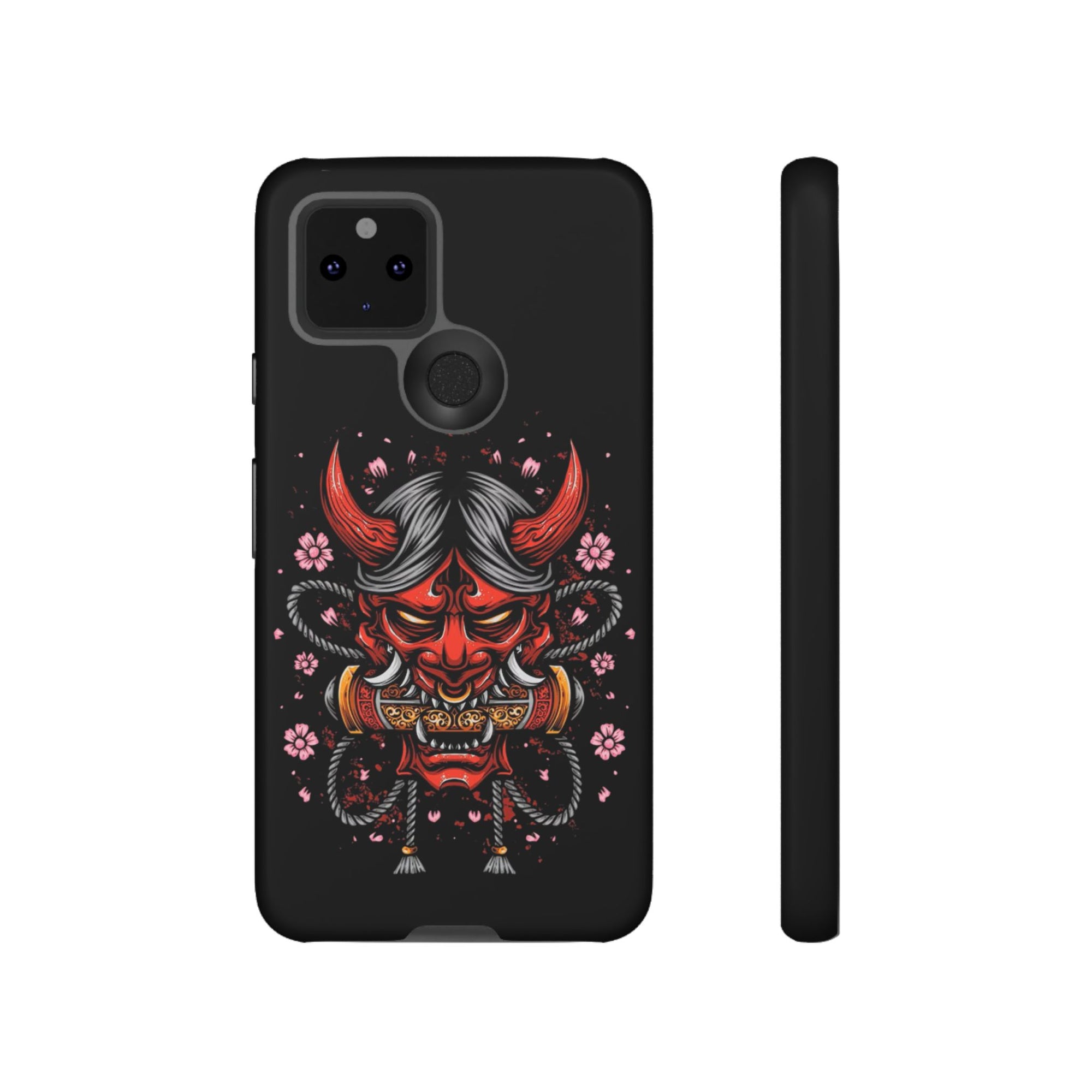 Tough Cases: Fierce Demon Phone Case, Edgy Phone Cover, Protect Your Device, Gift for Anime Fans, Unique Artwork Case